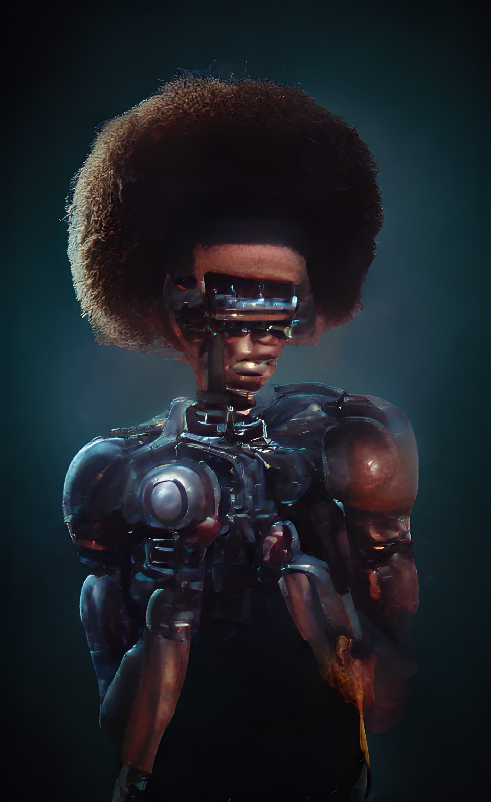 AfRo-T1000 - afro terminator preview