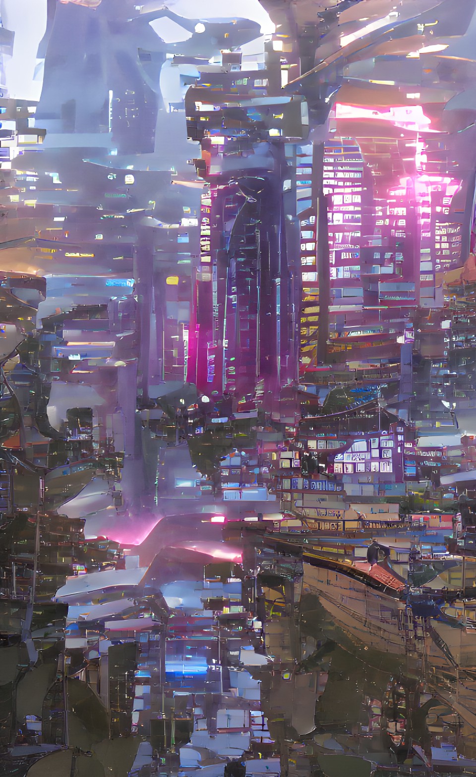 futuristic city preview