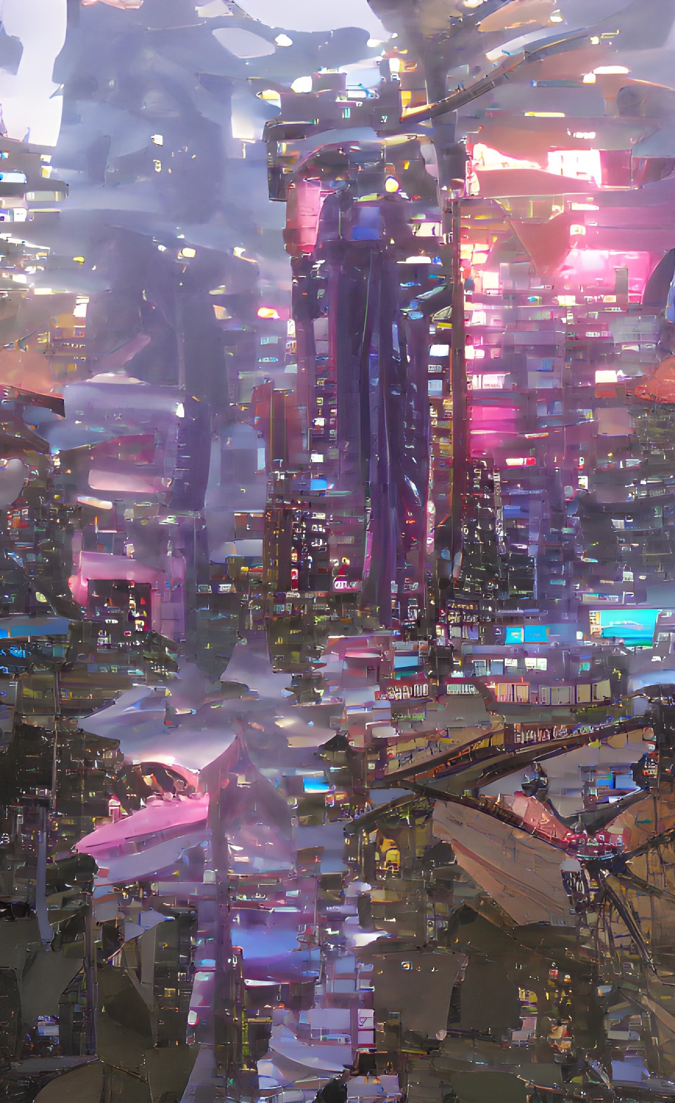 futuristic city preview