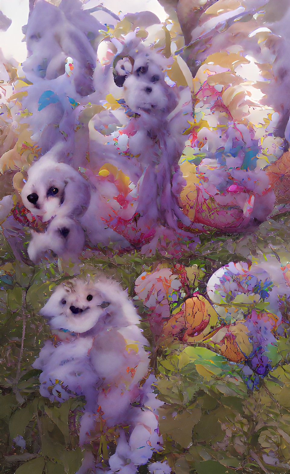 happy little fluff balls preview