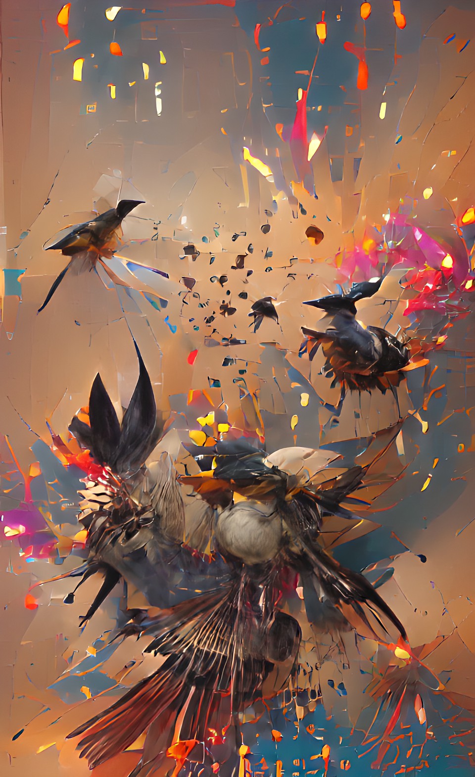 bird explosion preview