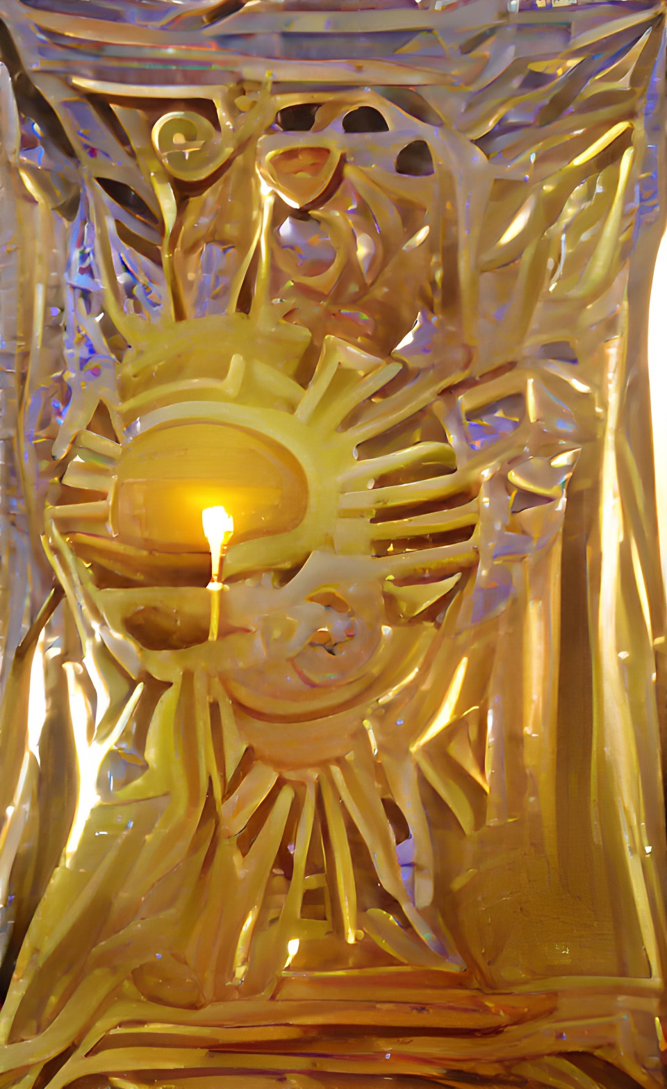 gold sun solar light resurrection worship preview