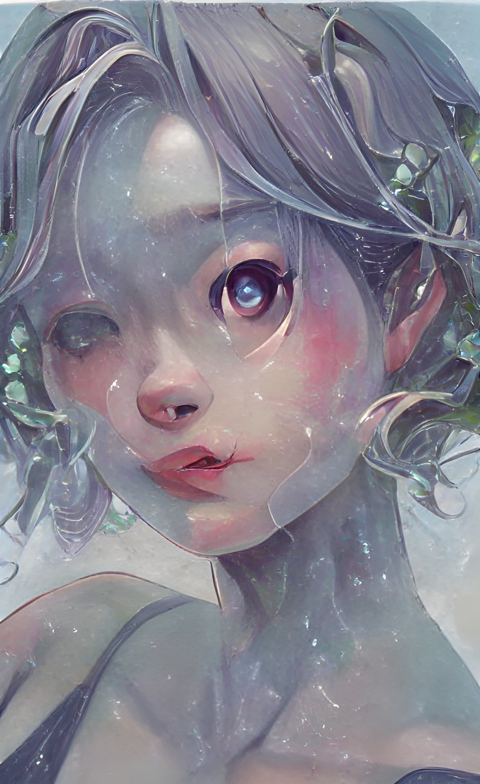 cute anime portrait preview