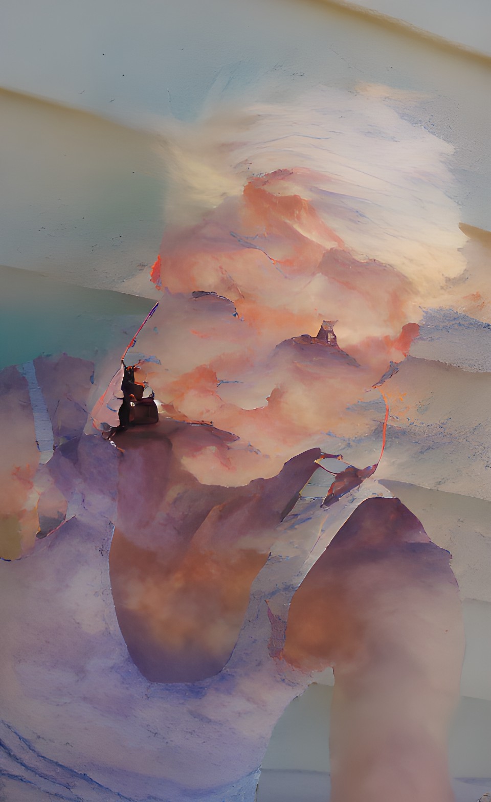 cliffs in the clouds preview