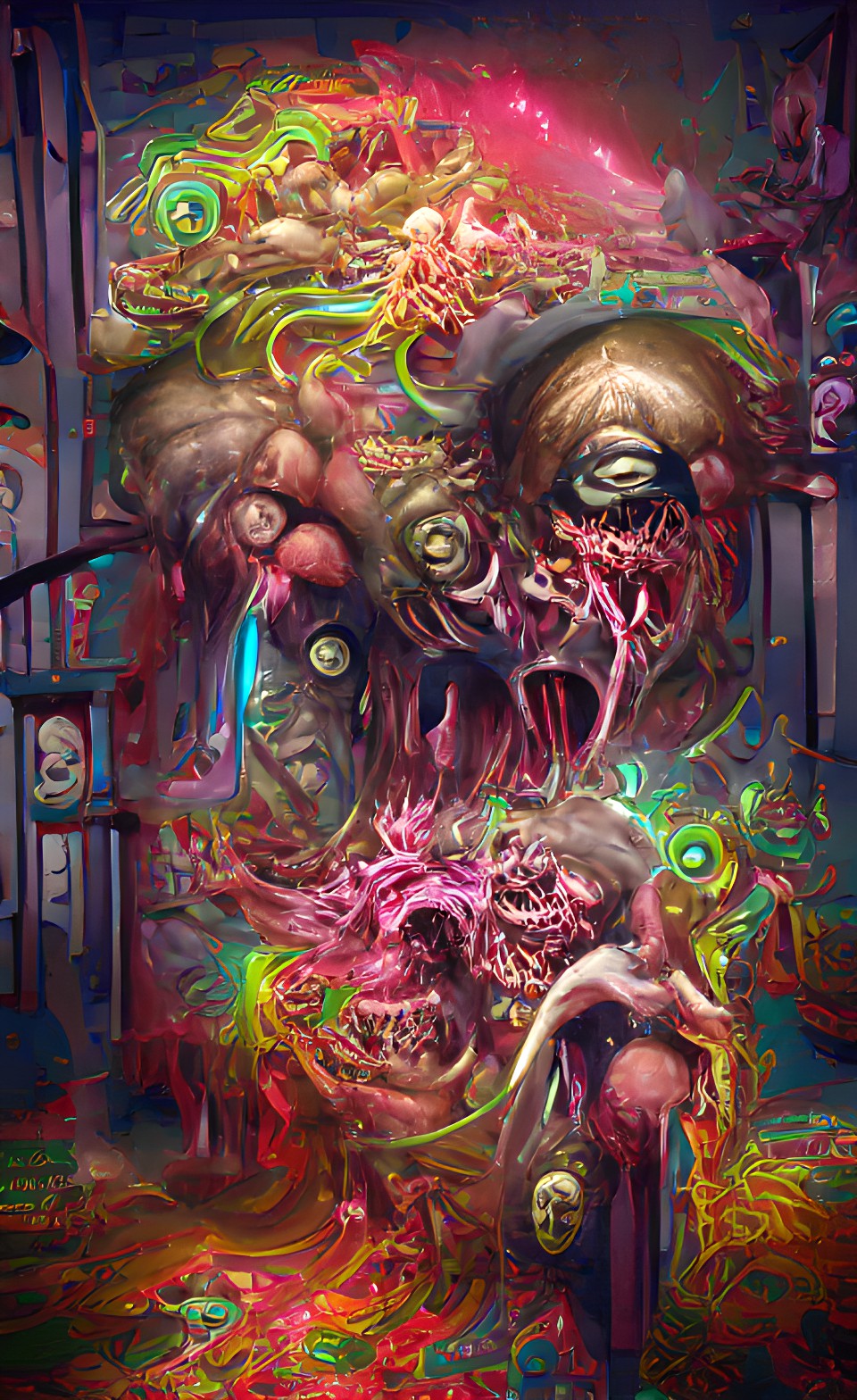 Z - psychedelic nightmare portal terror screams spew gore human rot, all the details preview