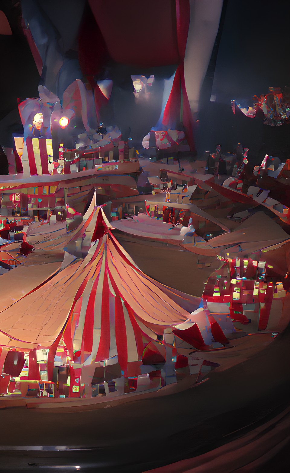 circus| circus tent | 4k | cinematic preview