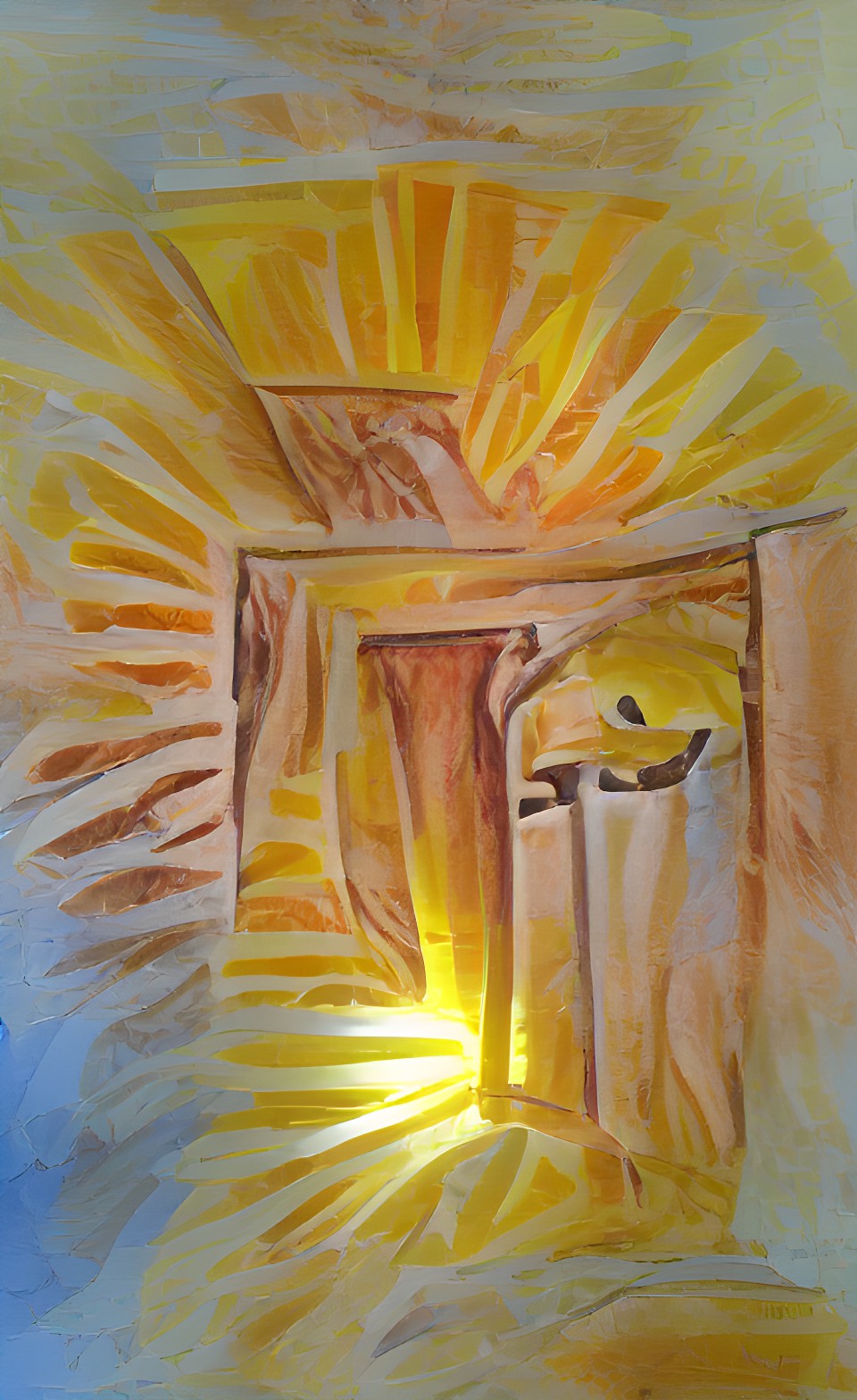 golden morning, resurrection, solar, empty tomb, sunshine preview