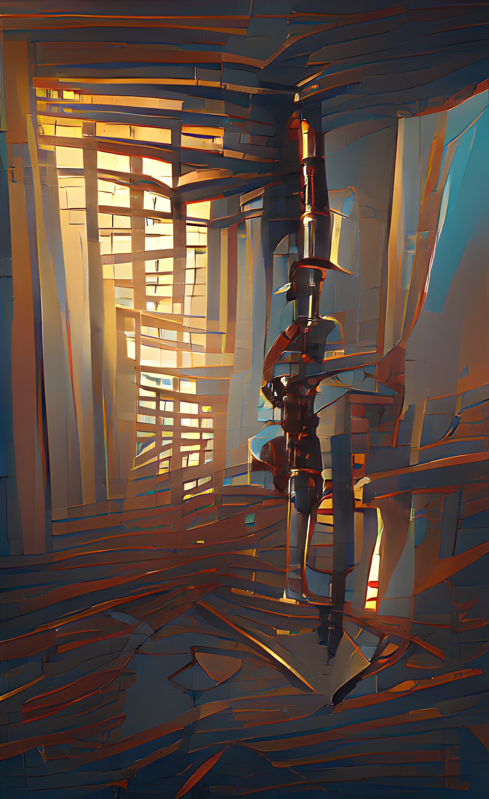 claustrophobic fluorescent light tubes shattering, polycount shadow diffusion preview