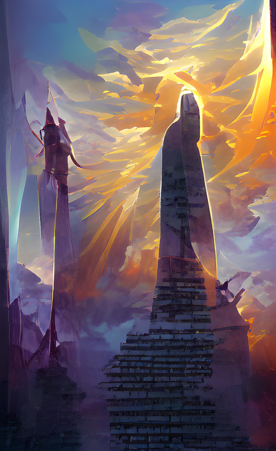 backlit obelisk preview