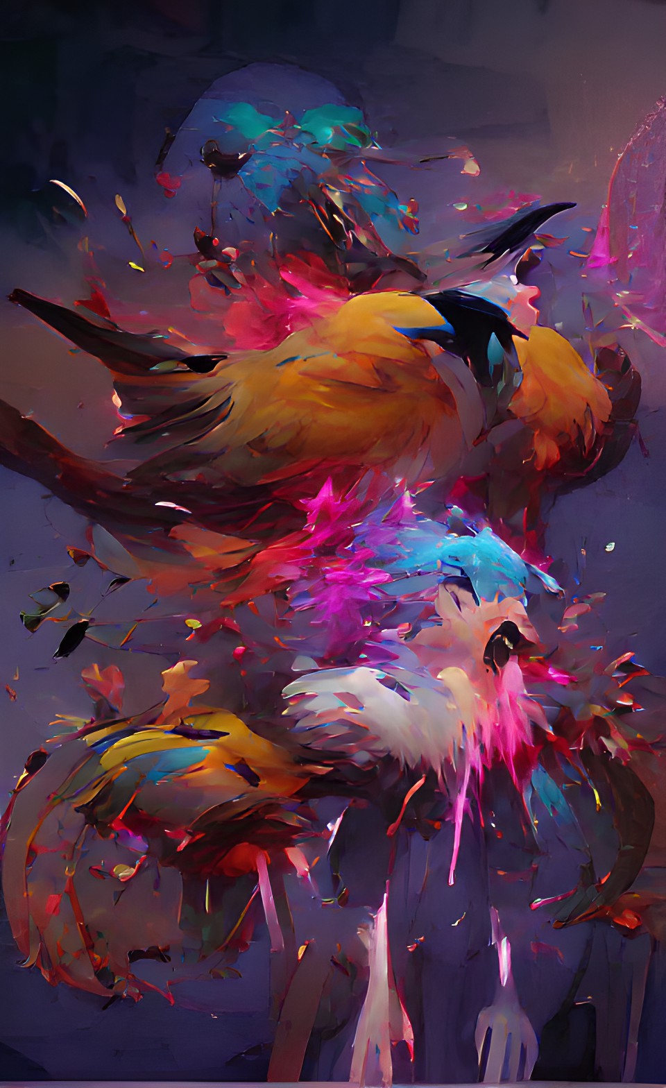 bird explosion preview