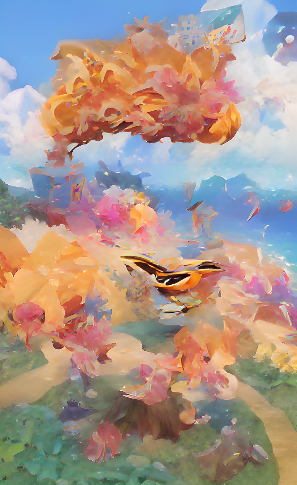 bird explosion preview