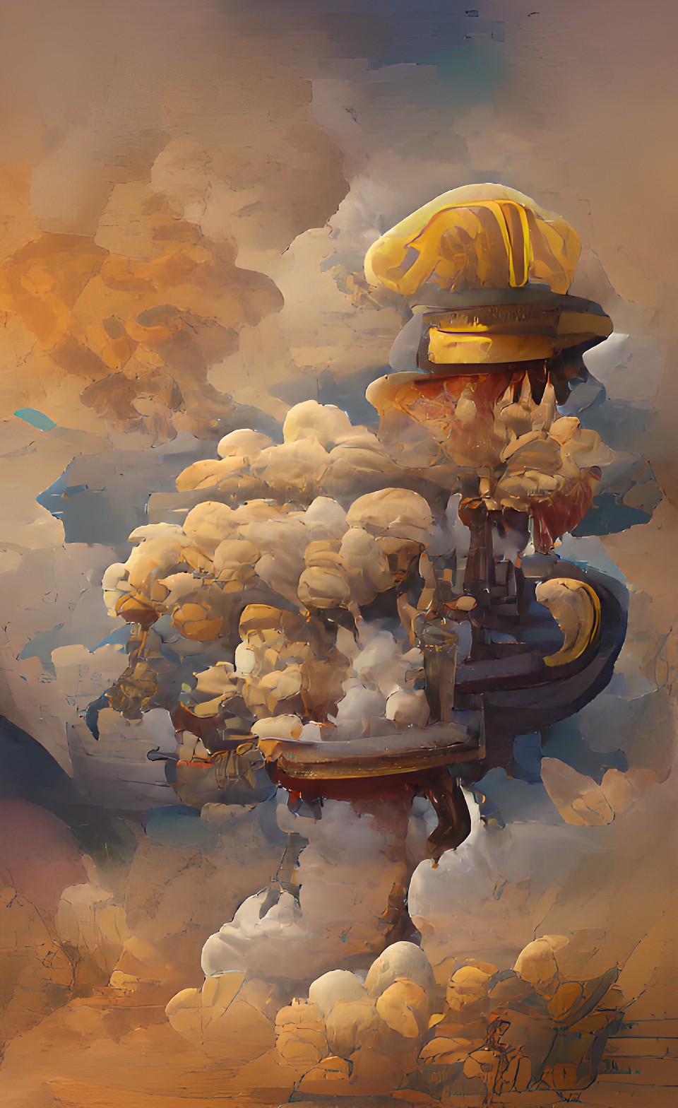 the steaming mushroom cloud preview