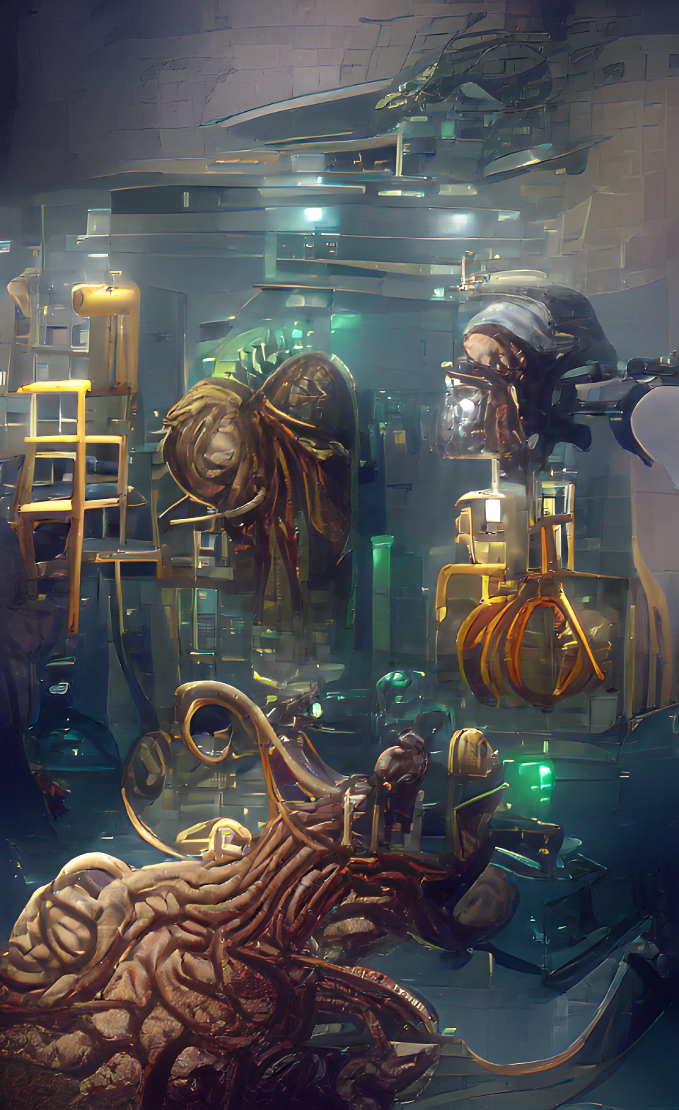 He is here - the underwater labs and cthulhu preview