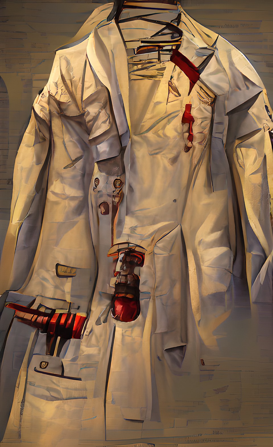 The lost lab - a bloody lab coat preview