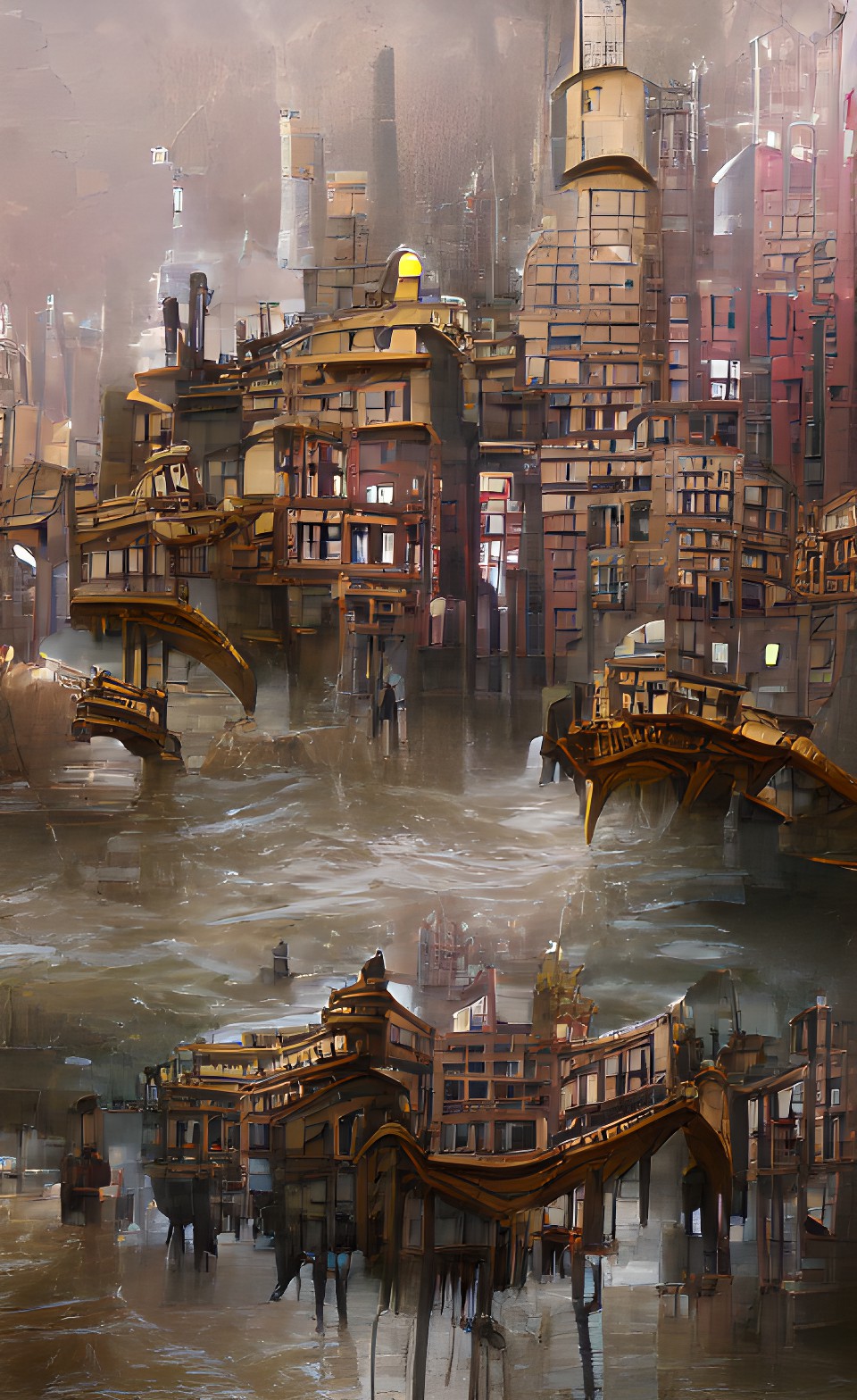 The waterlogged - the flooded city preview