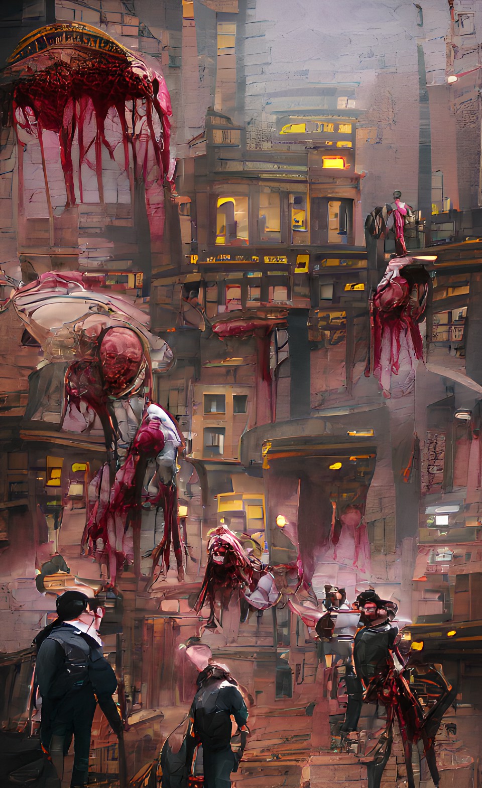 The bloody - a bloody gory corpse filled city preview