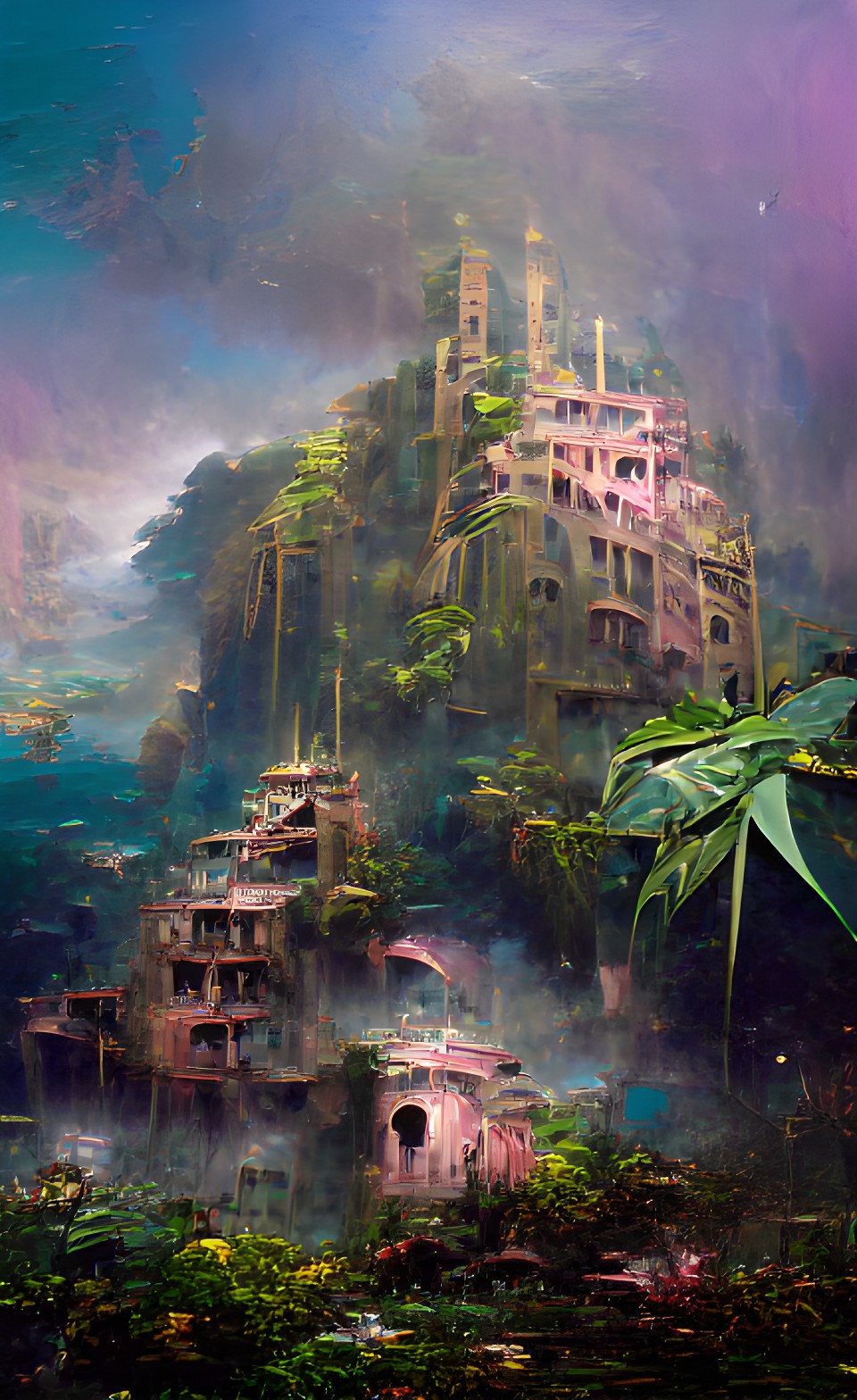 abandoned city in a jungle preview