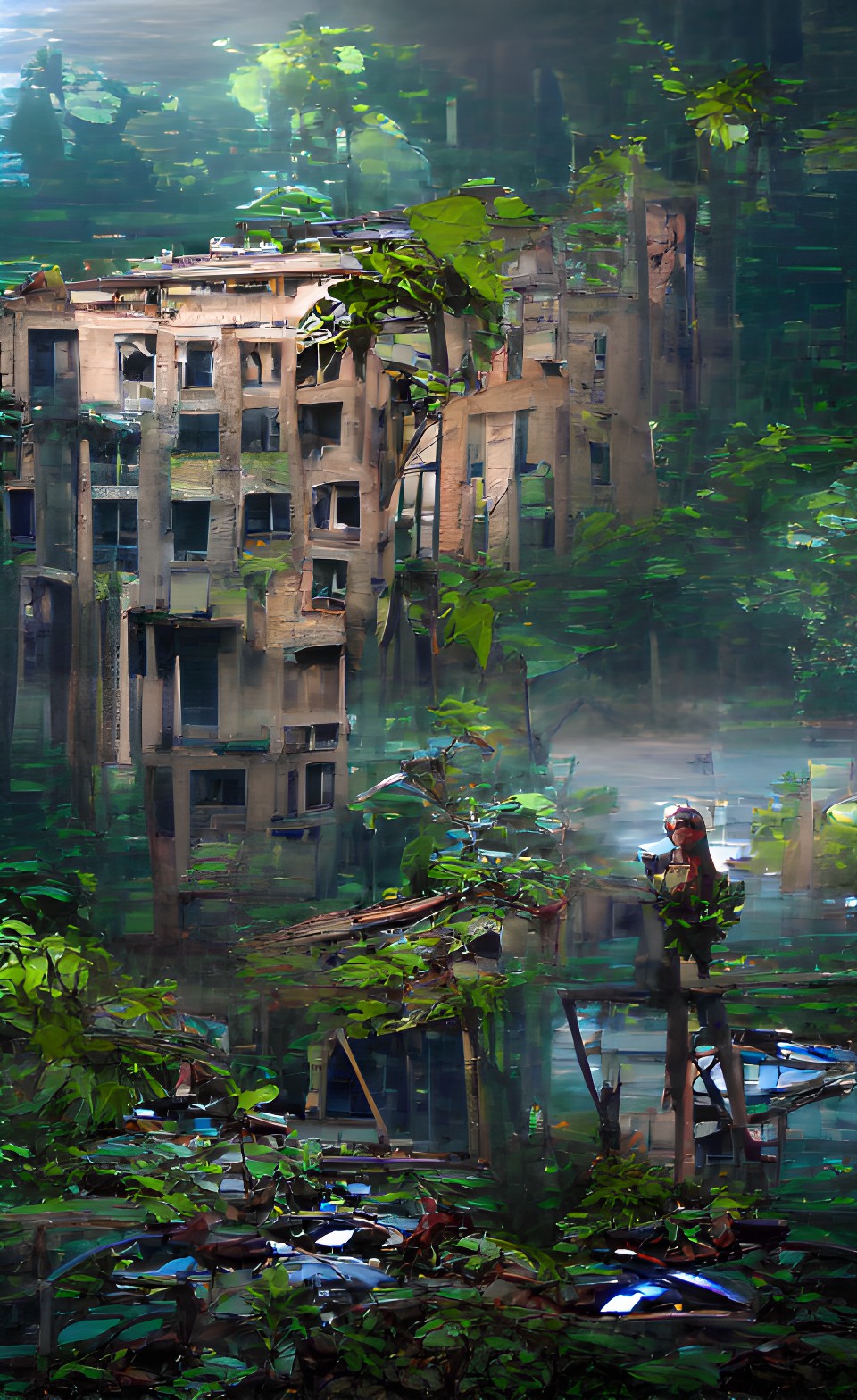 abandoned washington dc in jungle preview