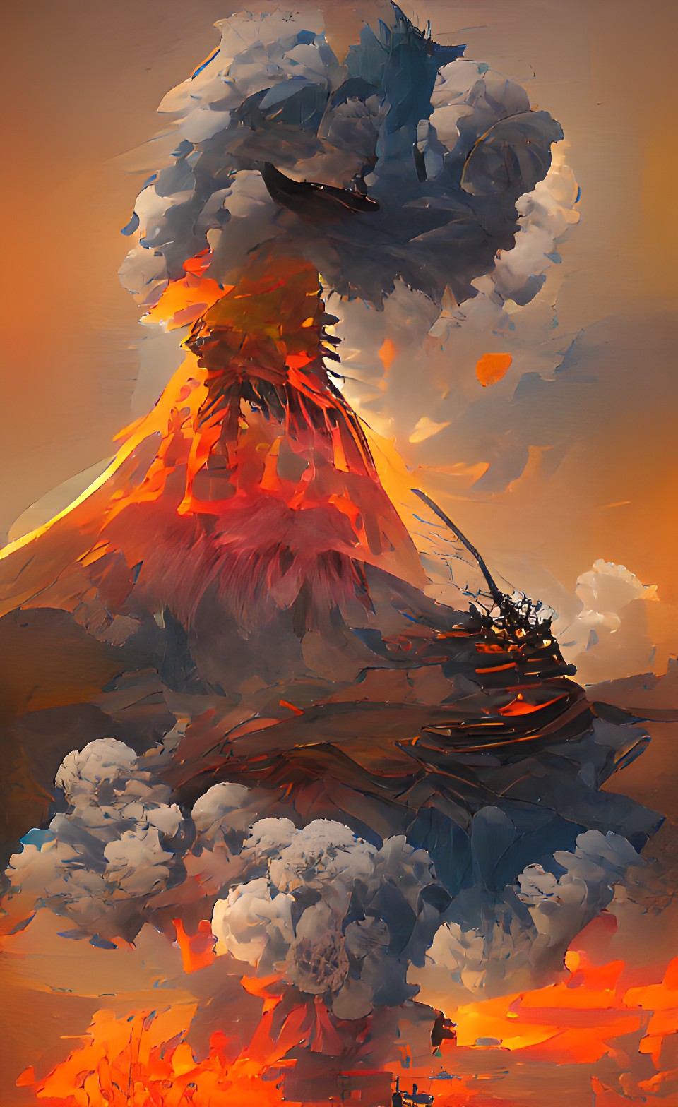 erupting volcano preview