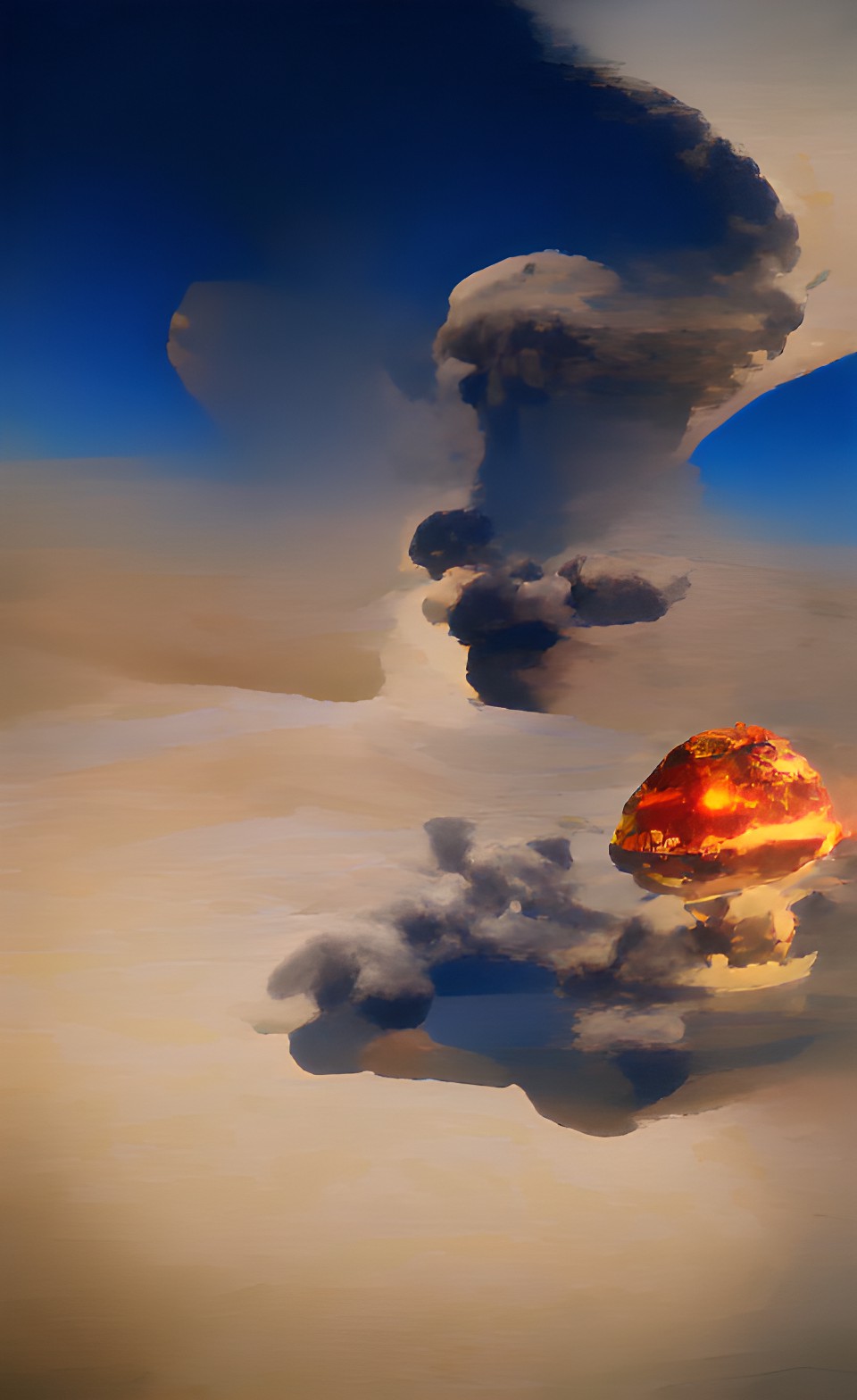 mushroom cloud nuclear explosion in afghanistan preview