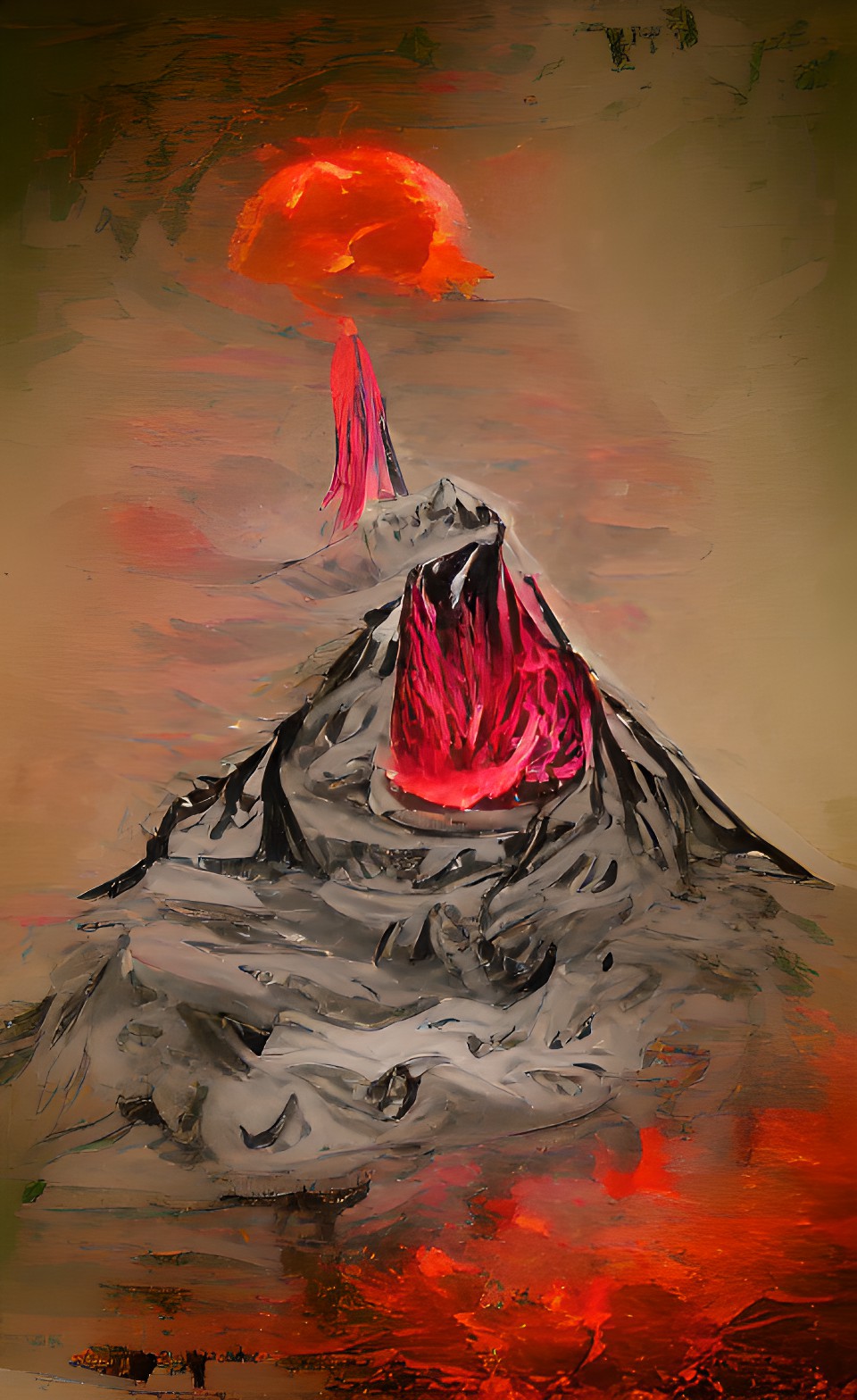 erupting volcano preview