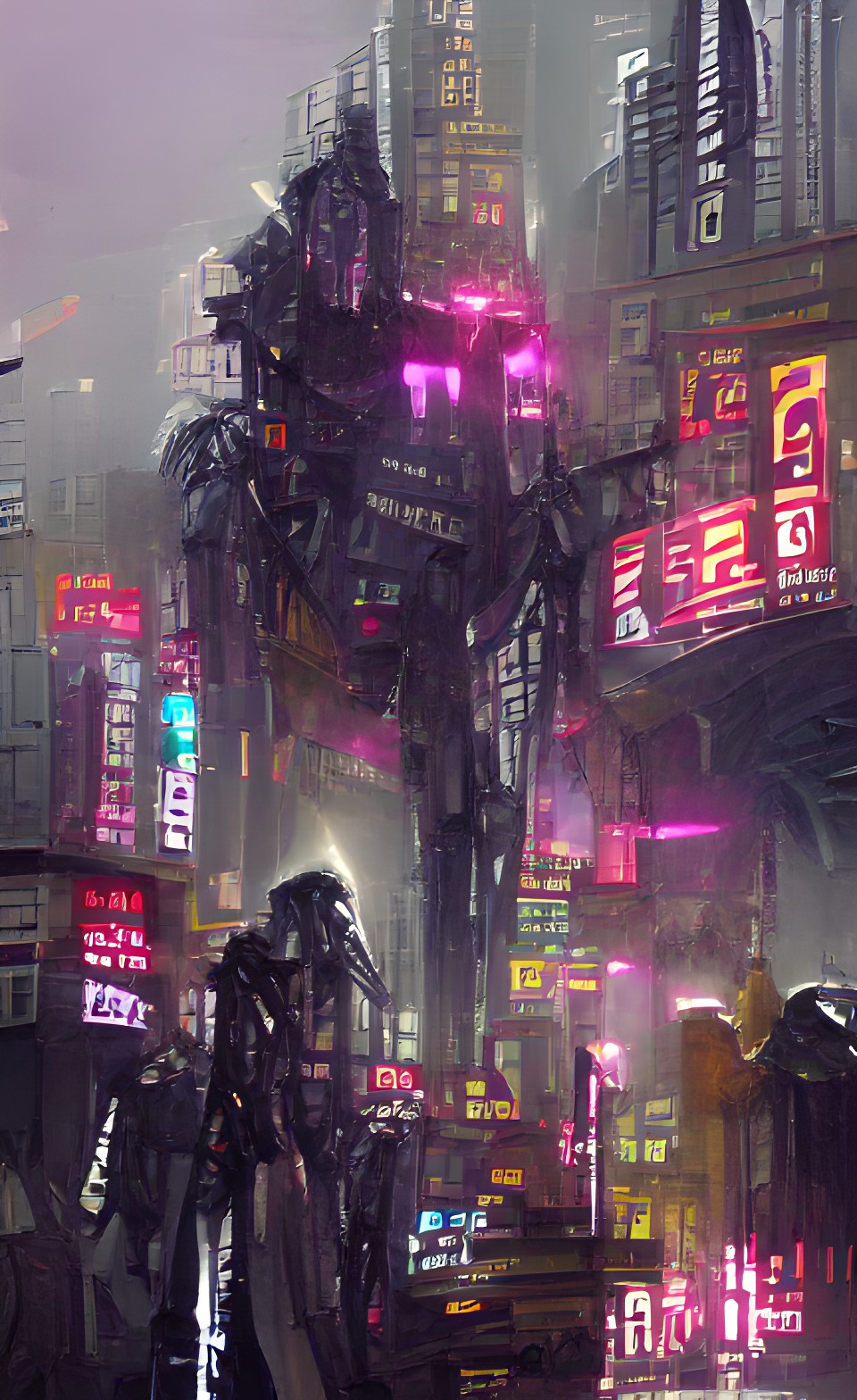 cyberpunk city preview