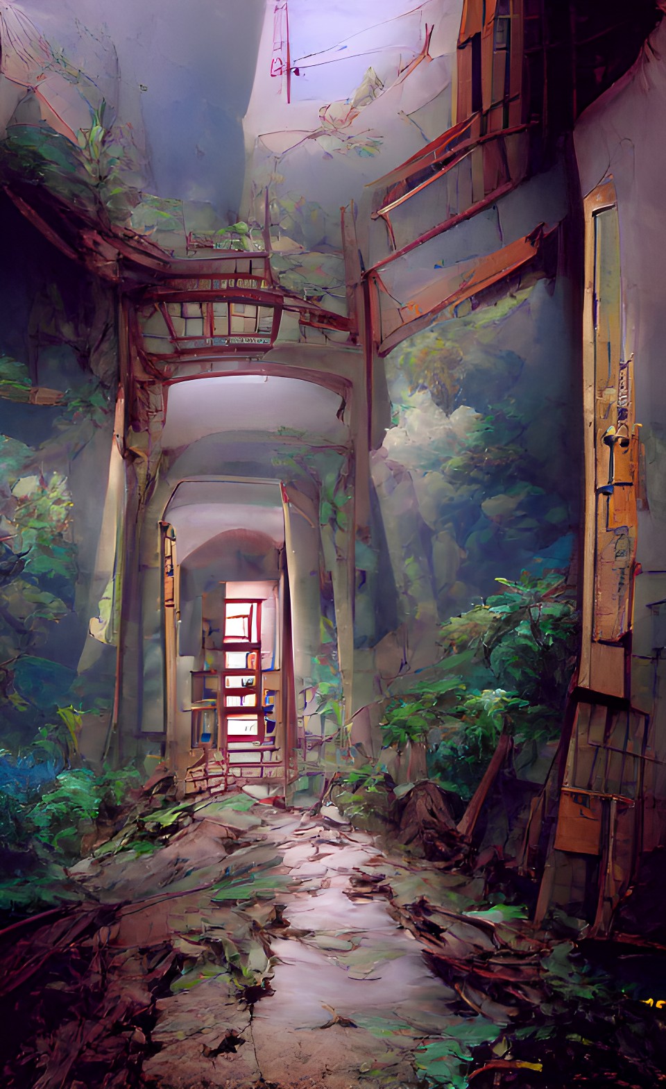 abandoned hallway to heaven preview