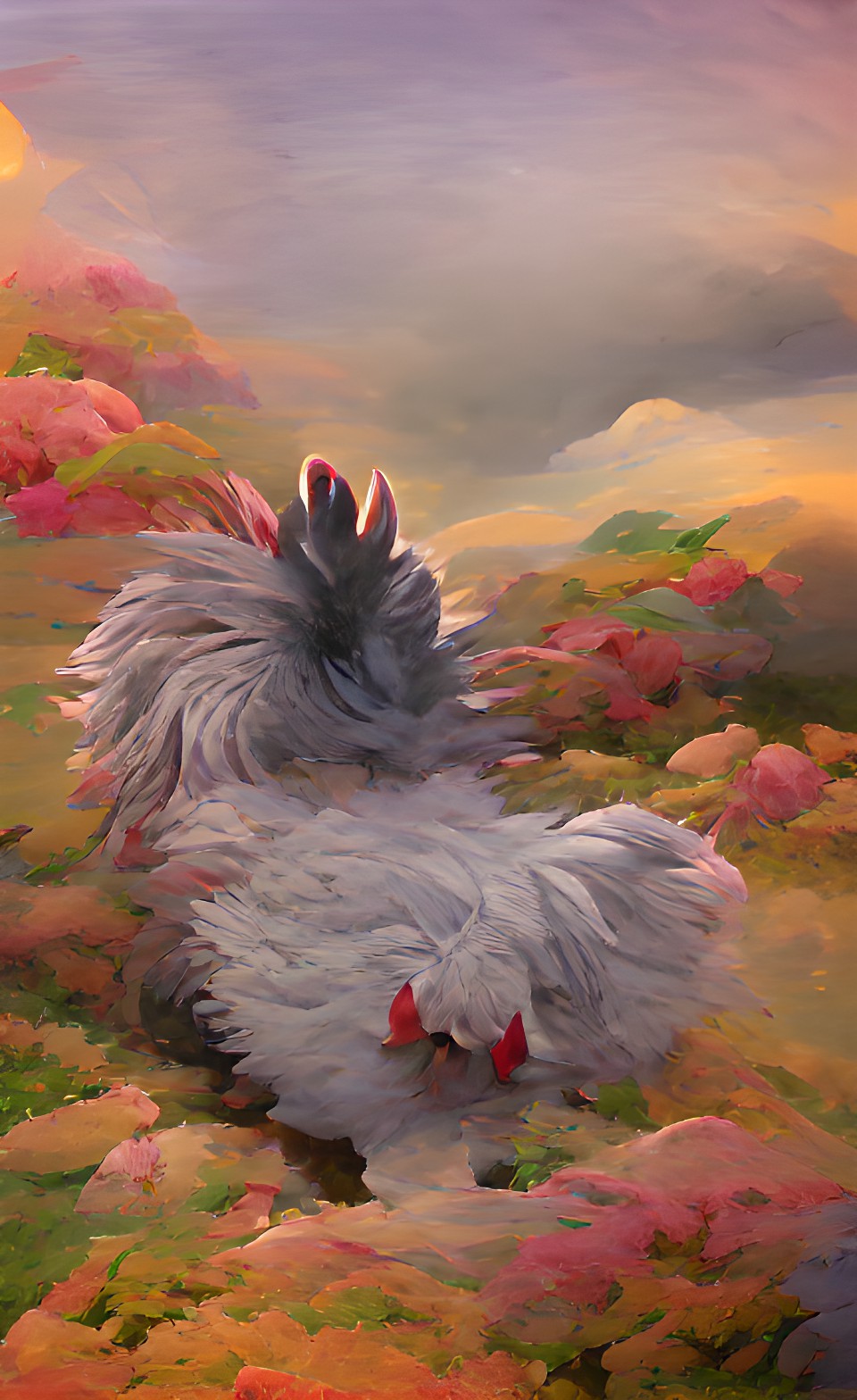 fluffy chicken preview