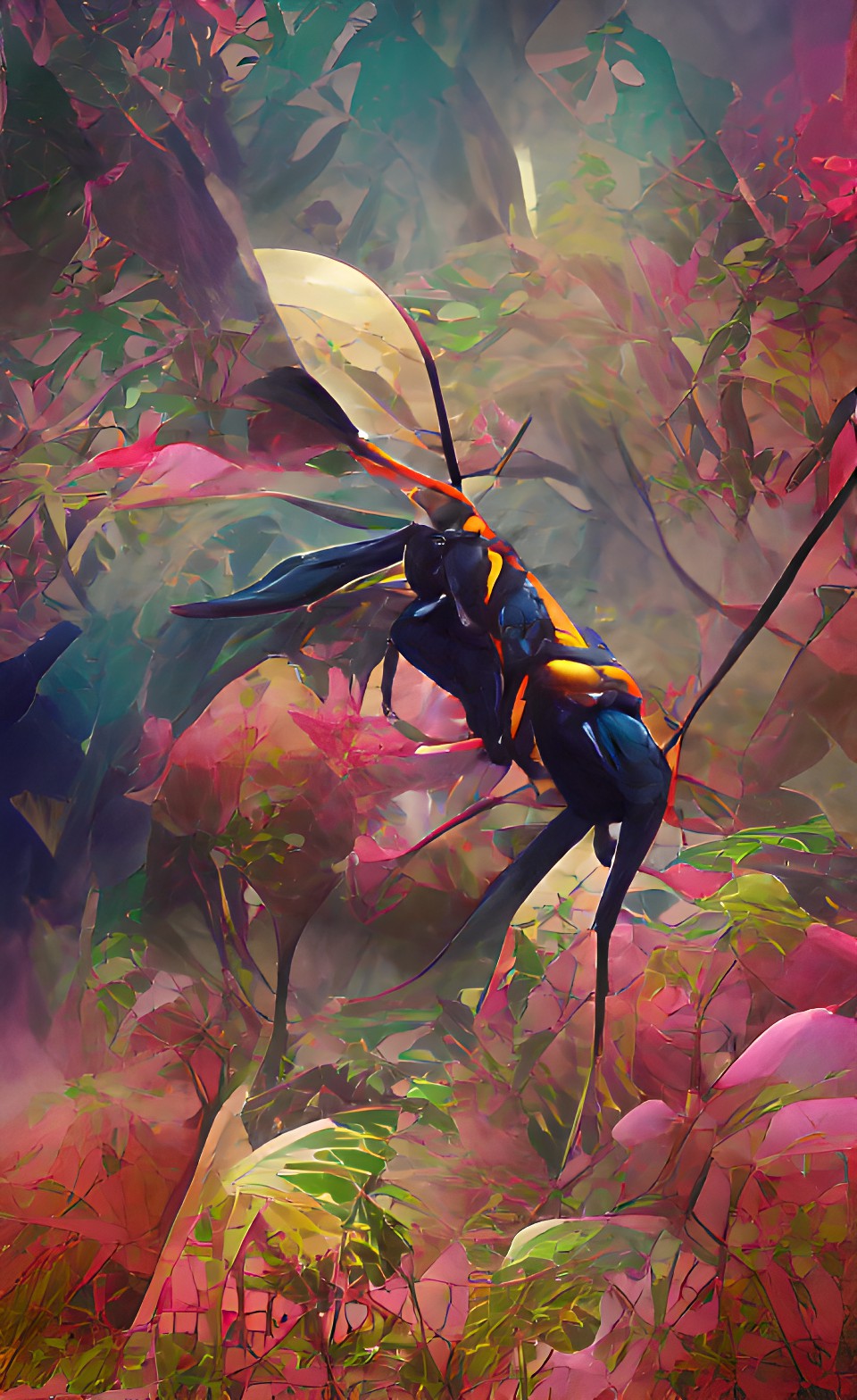 jungle wasp preview