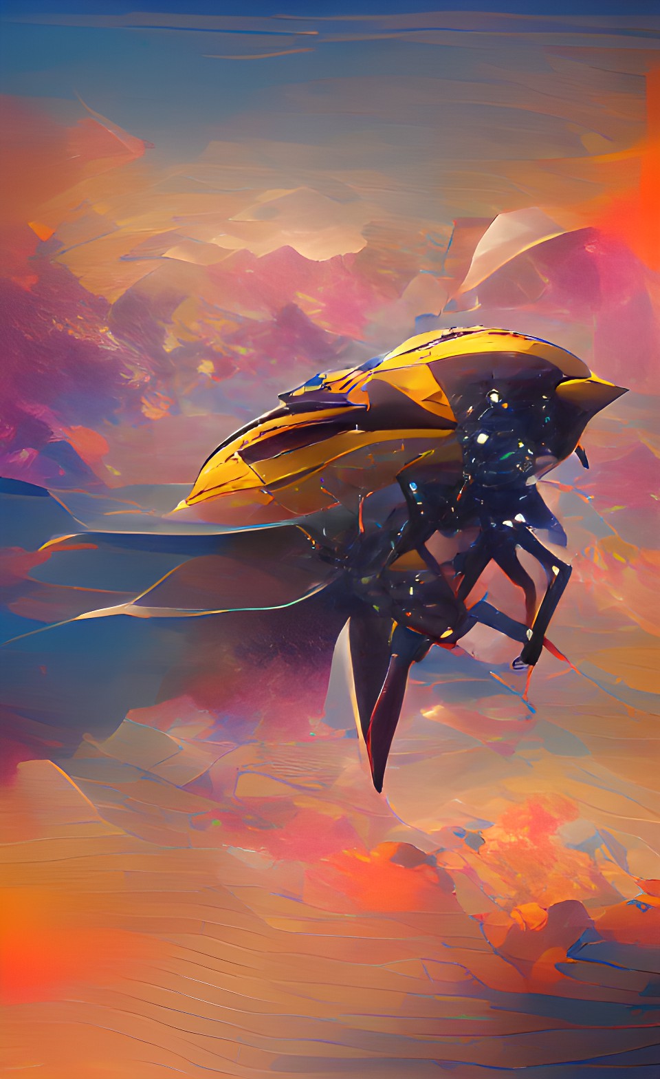 wasp spaceship preview