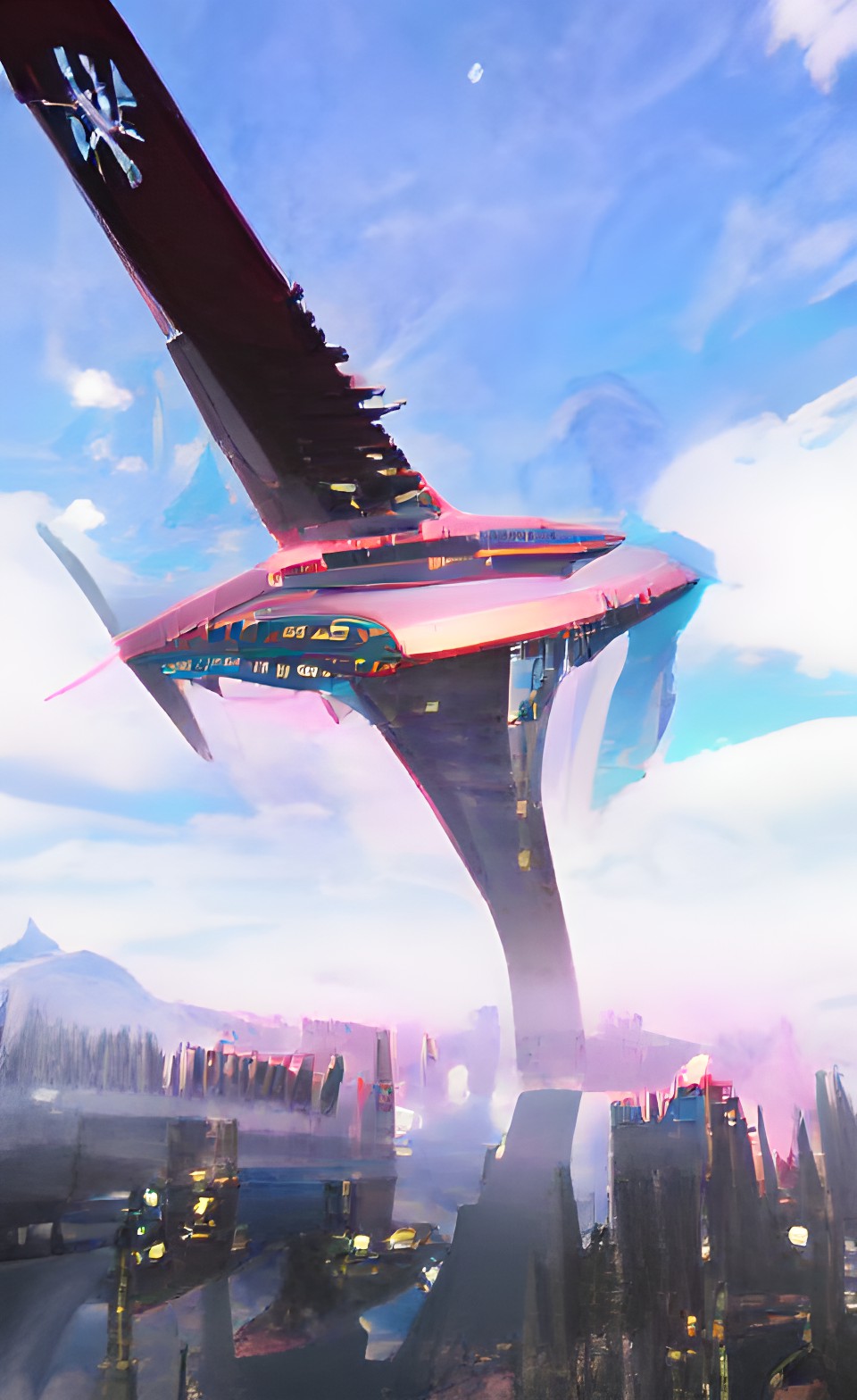 futuristic city preview