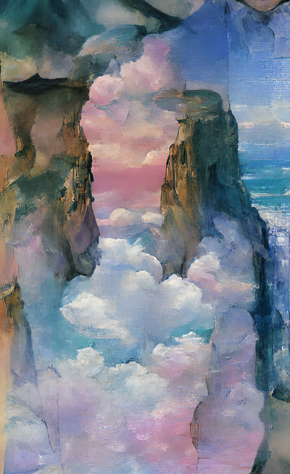 Clouds - cliffs in the clouds preview