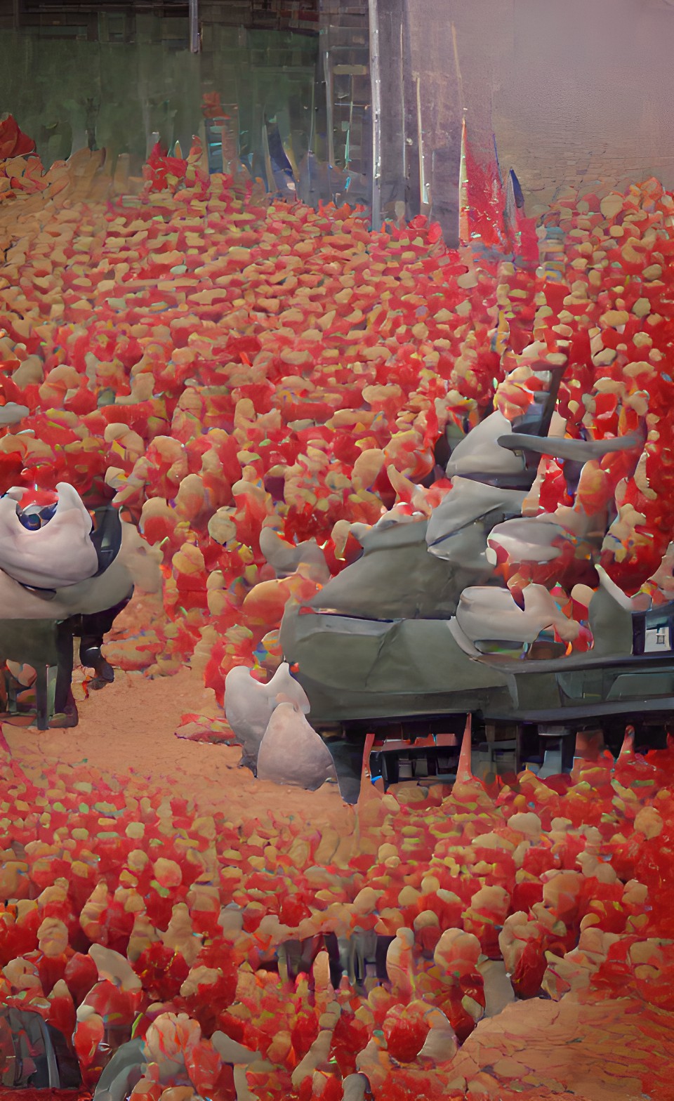 a meeting of communist chickens preview