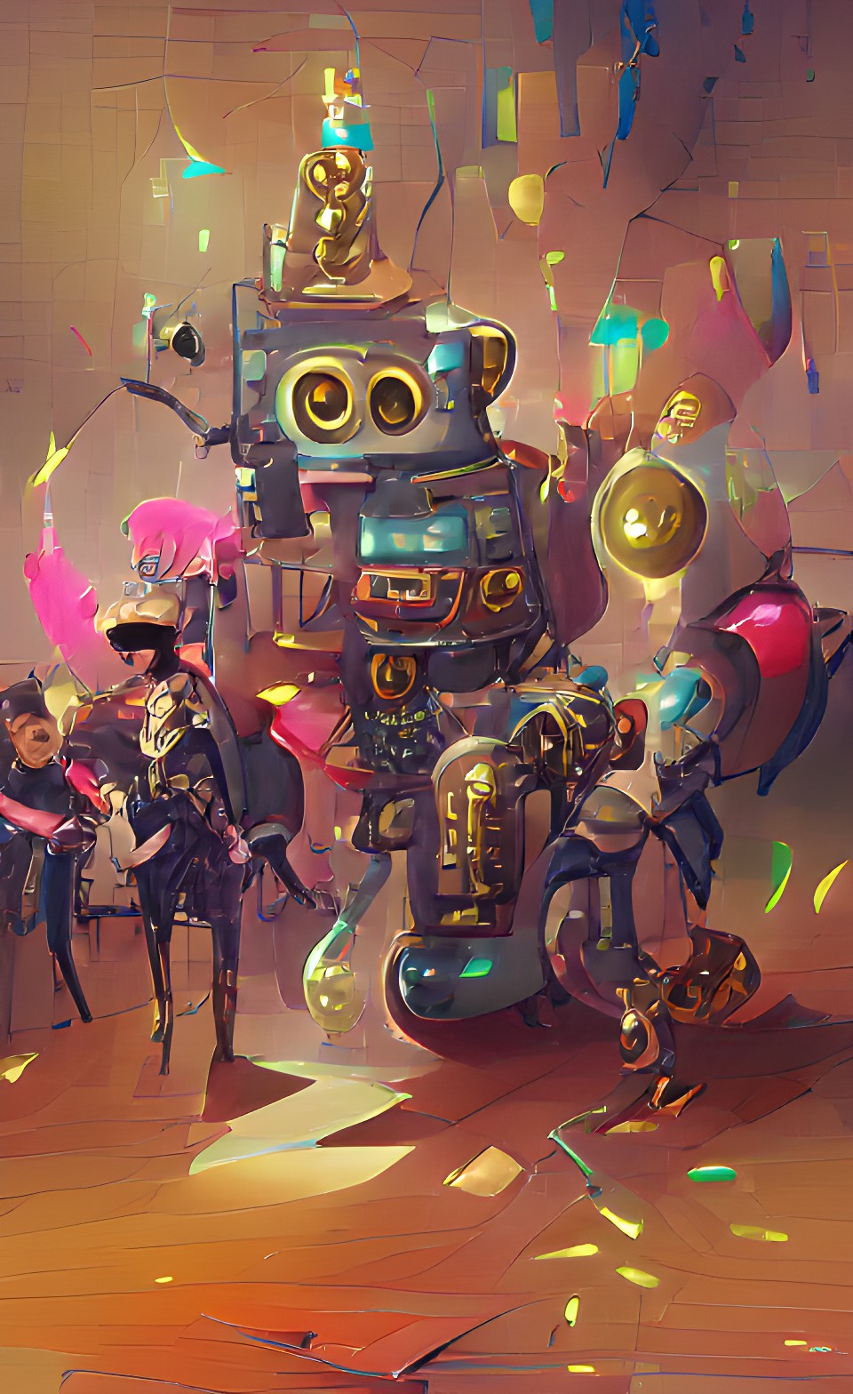 robot party preview