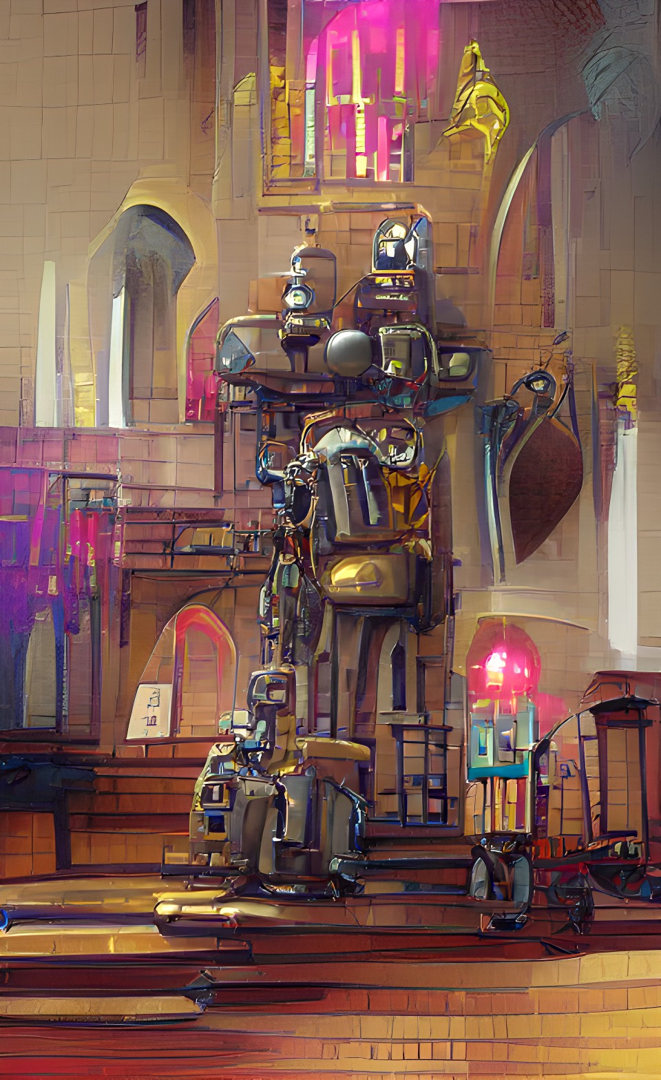 robot church preview