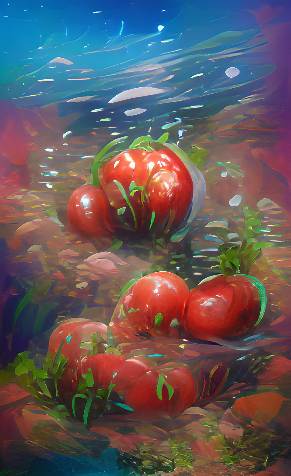 underwater tomatoes preview