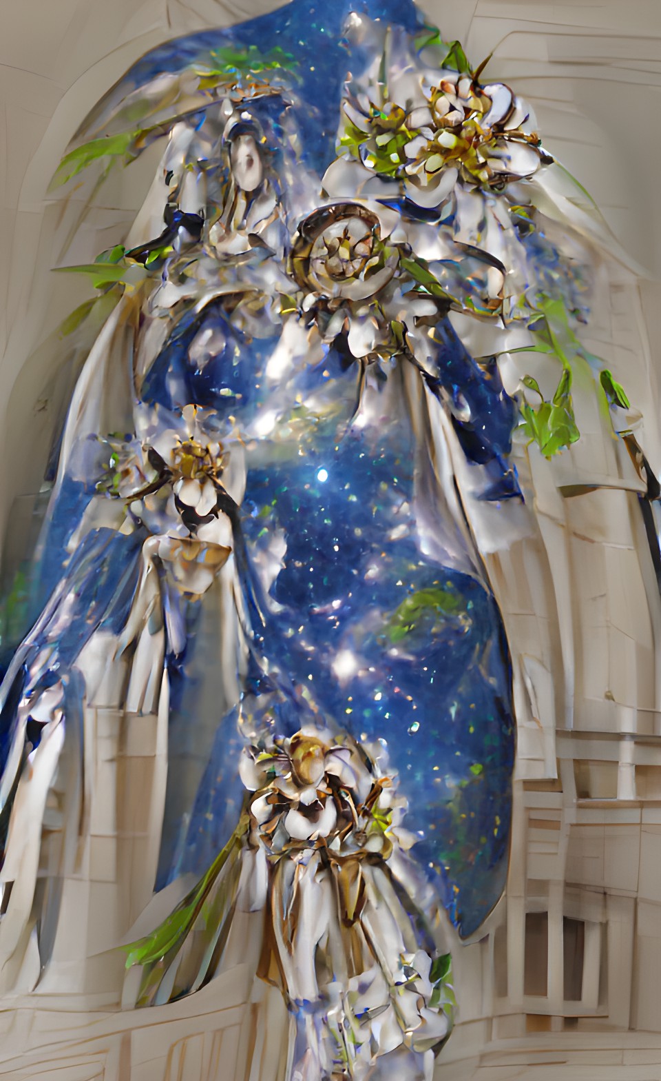 bride cathedral armor sun moon stars mother earth preview