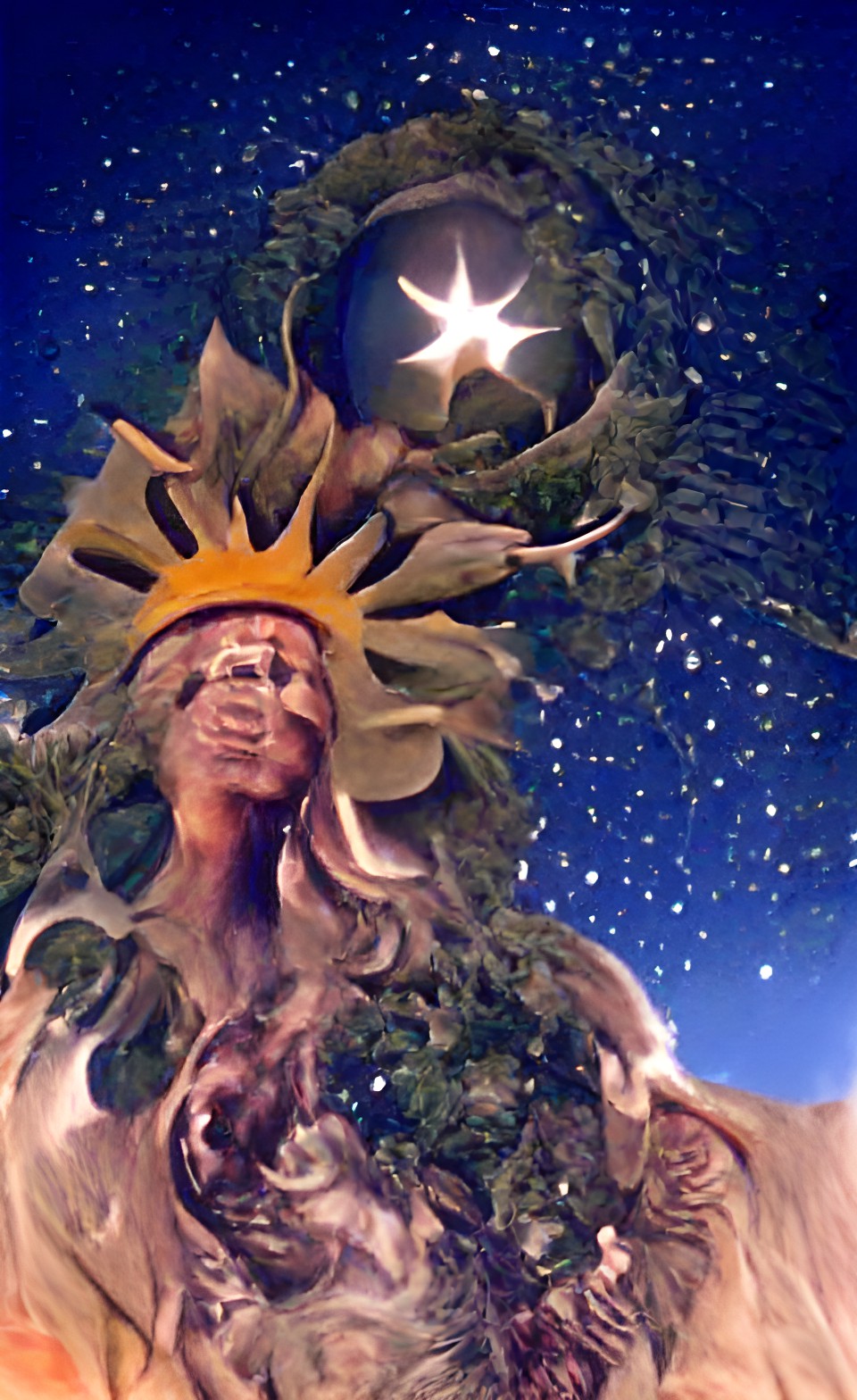 mother earth crowned with stars clothed in the sun with the moon under her feet preview