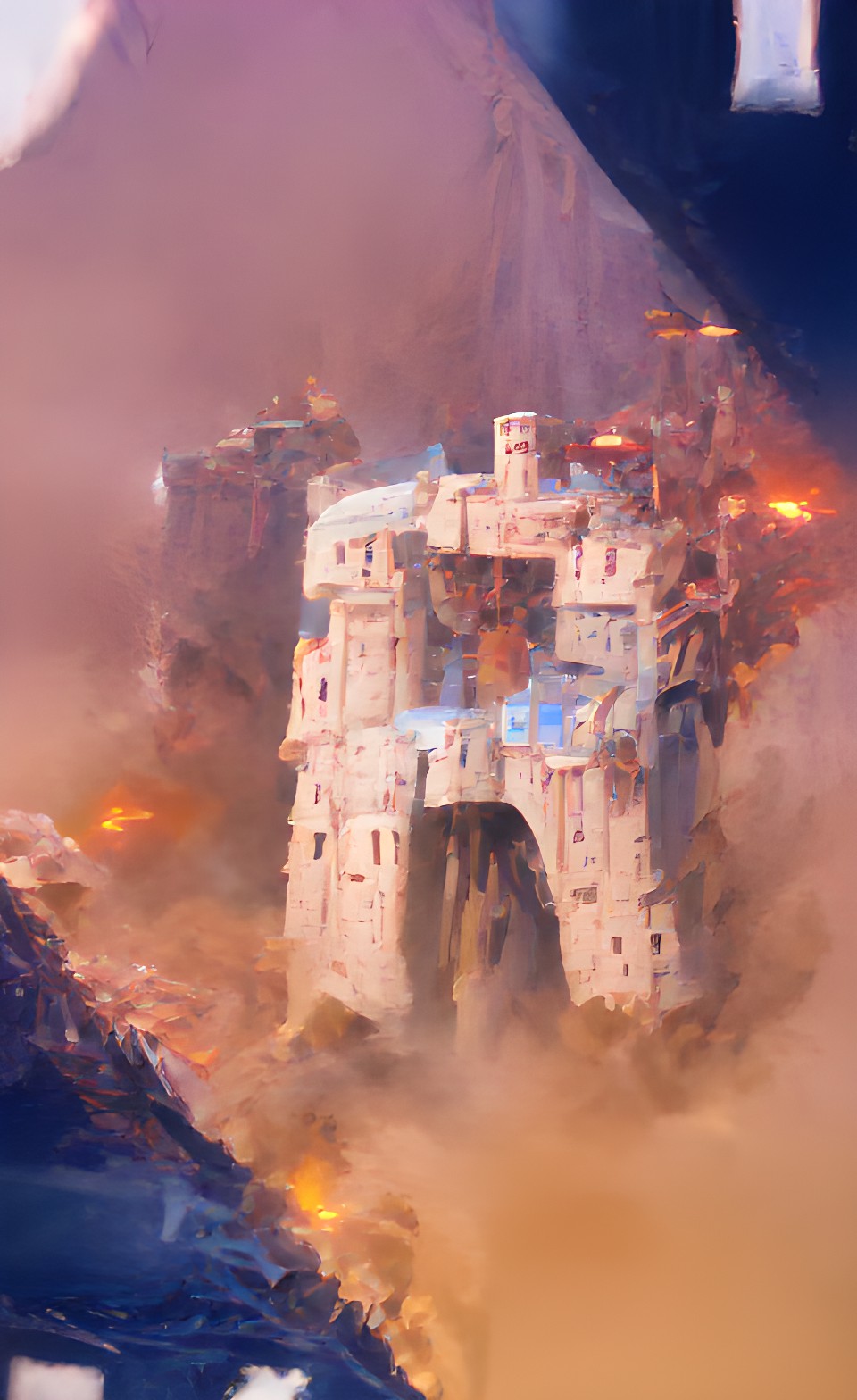 the destruction of the diamond castle￼ preview