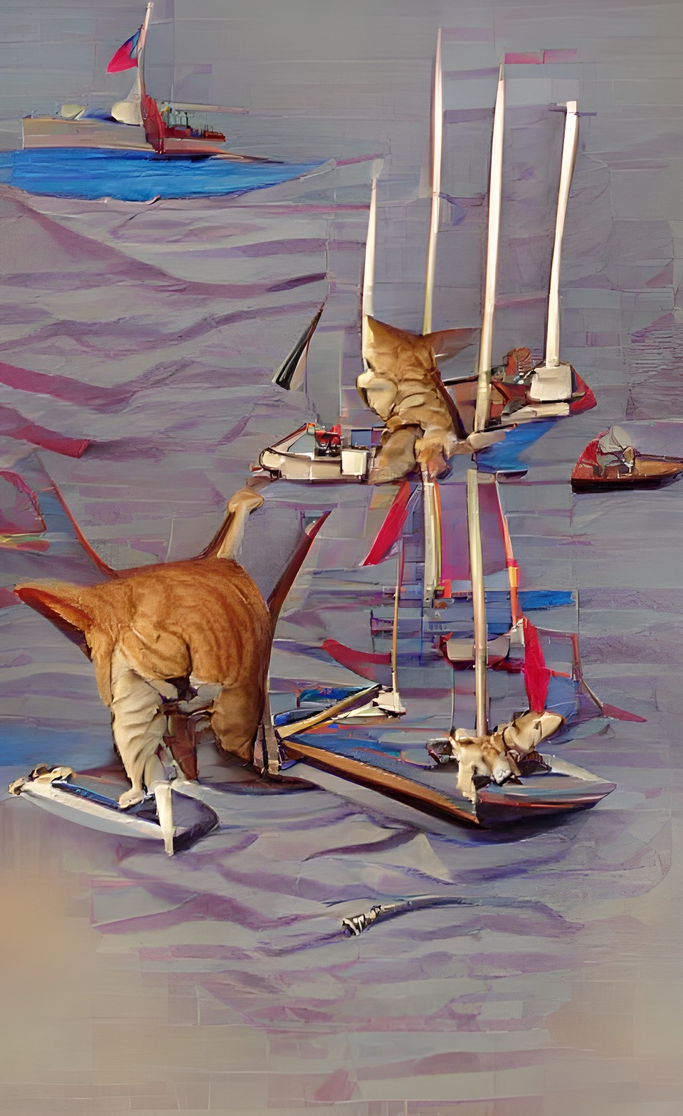 cats with catapults and catamarans preview