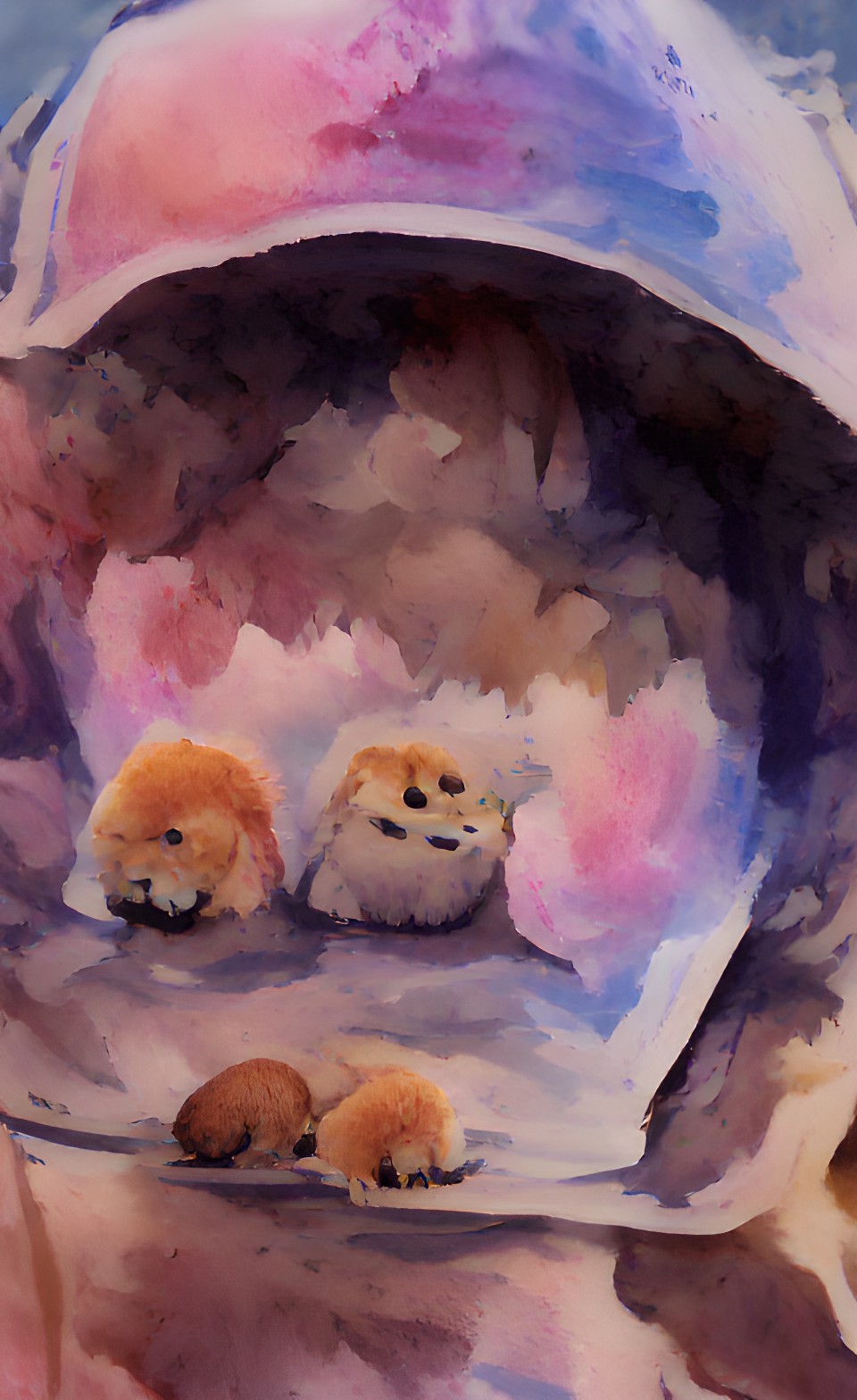 happy little fluff balls preview