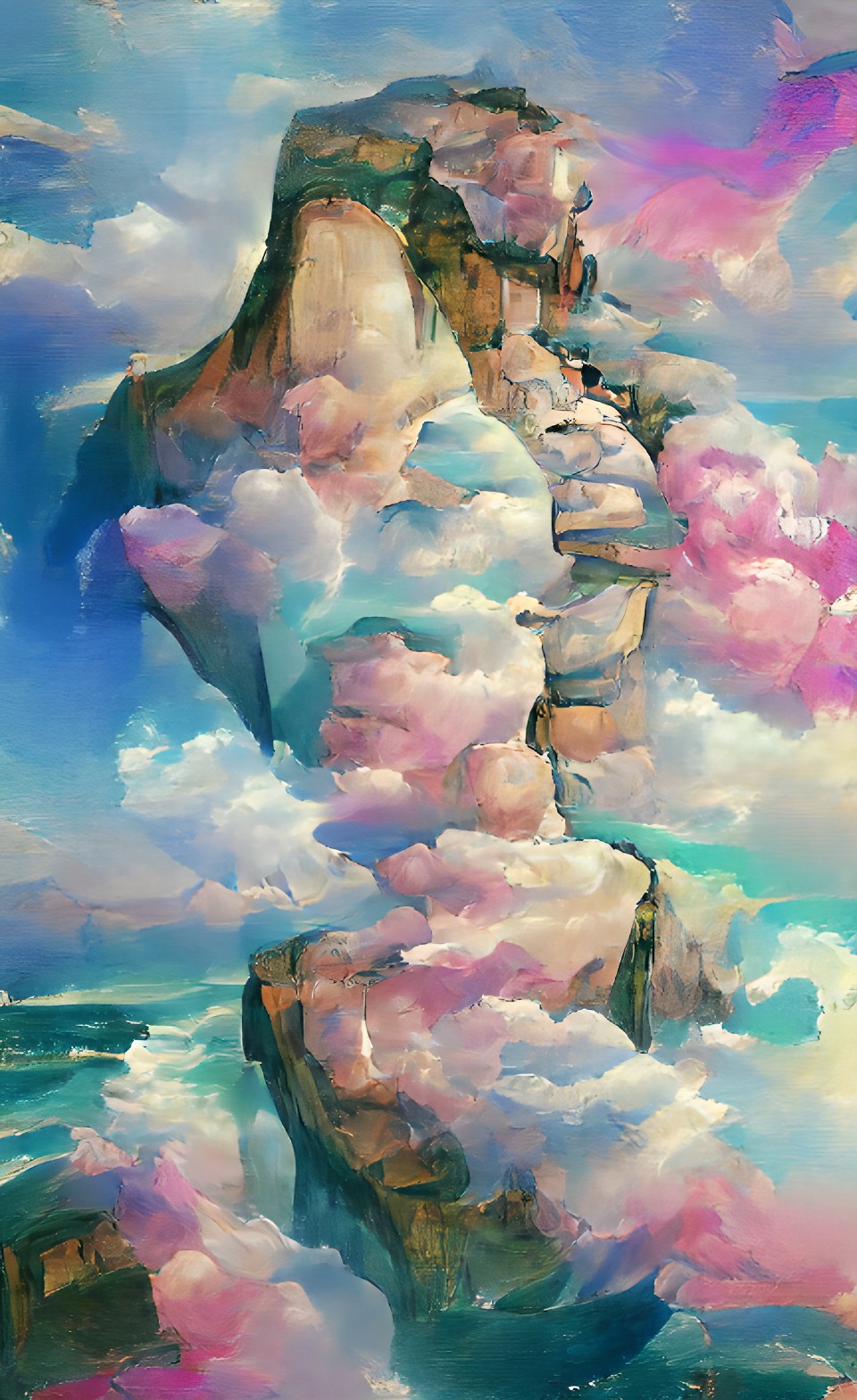 cliffs in the clouds preview