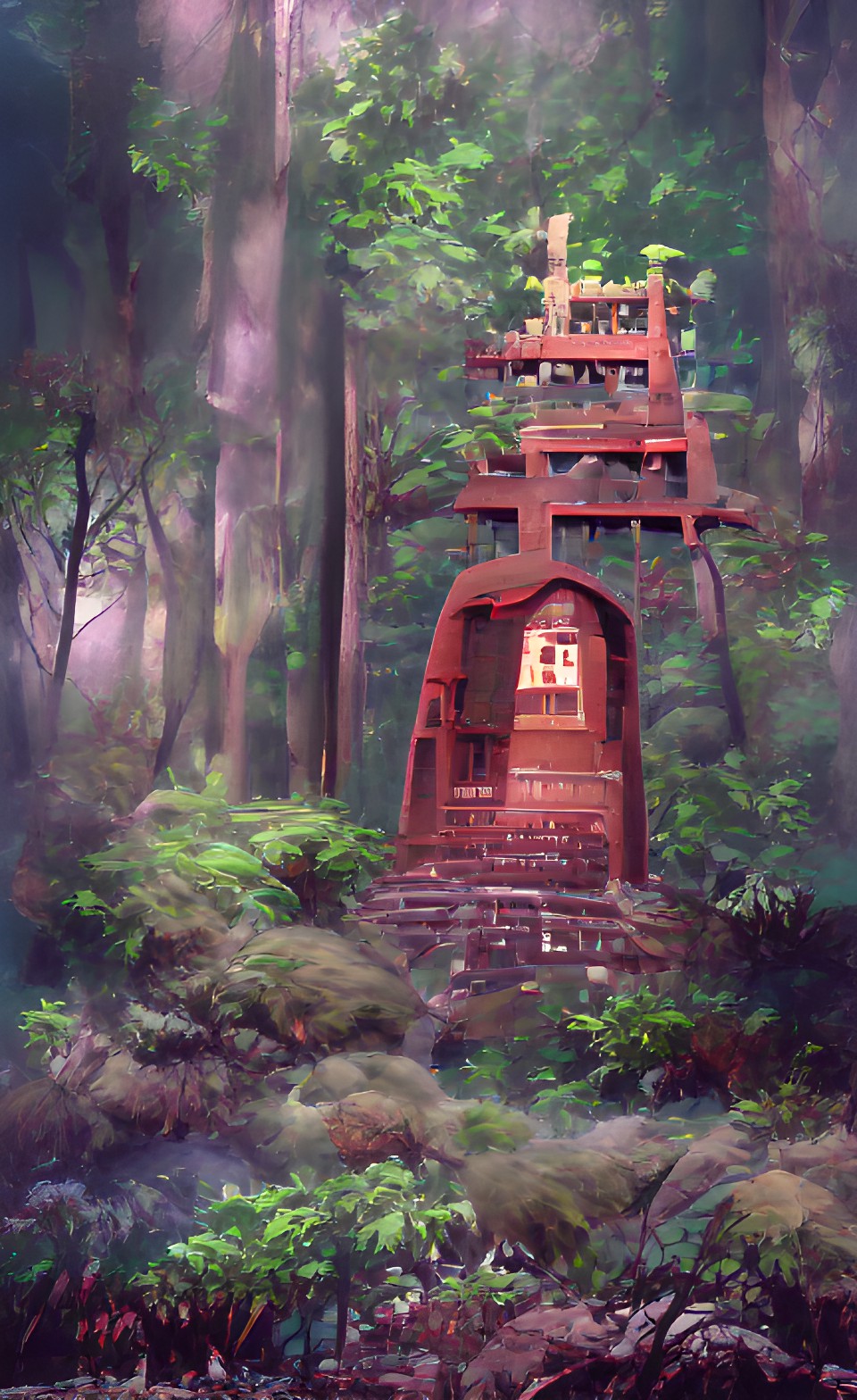 shrine in the forest preview