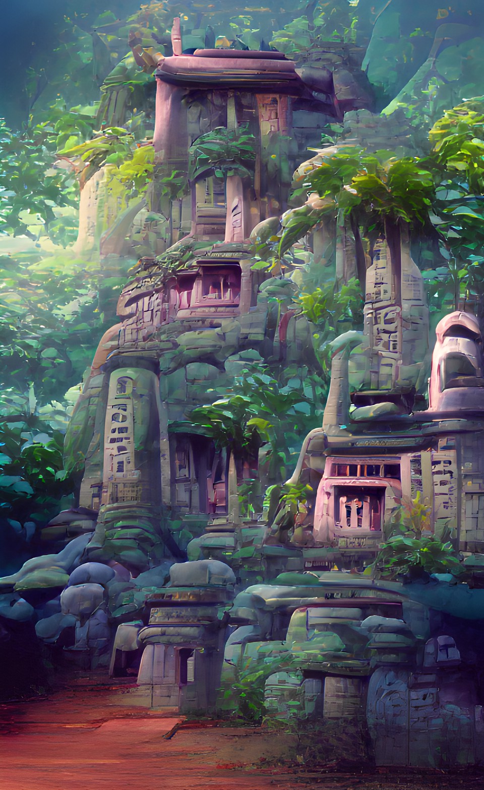 ancient jungle temple preview