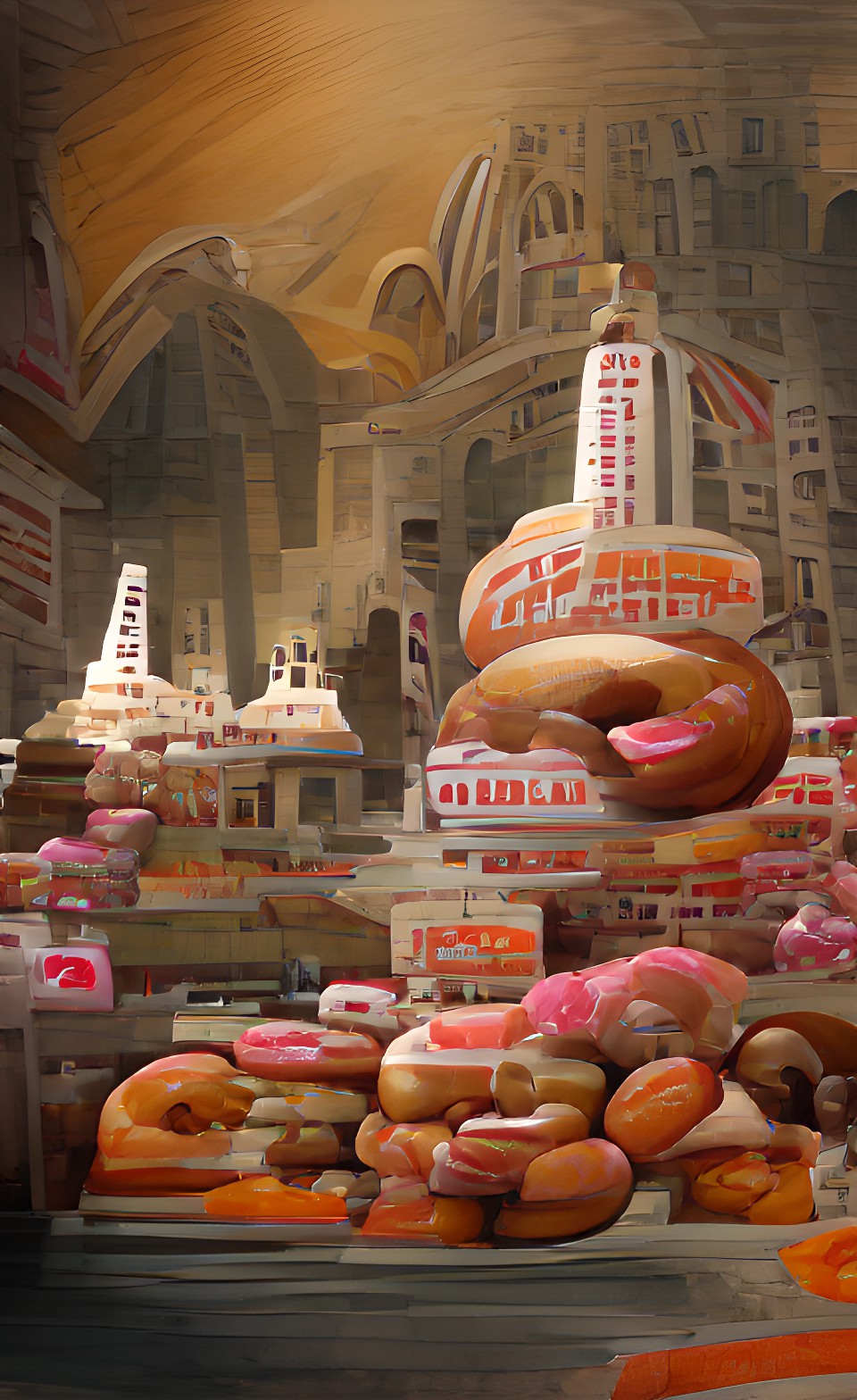 saint dunkin's doughnut cathedral preview