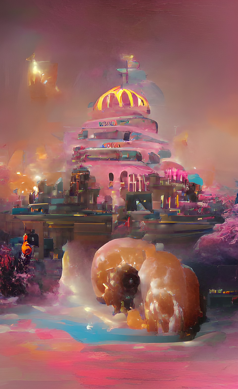 saint dunkin's doughnut cathedral preview