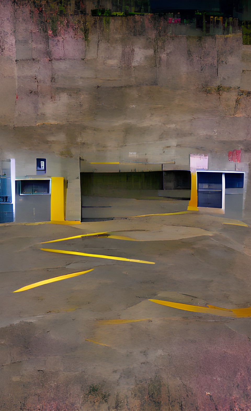 liminal space parking lot preview