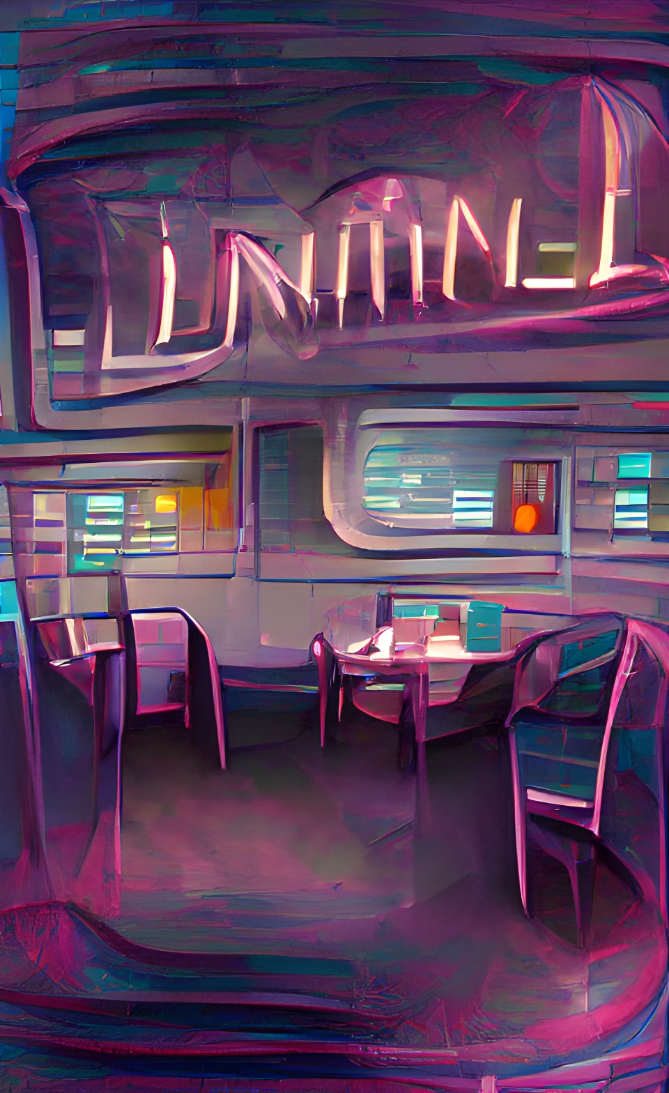 liminal space diner preview