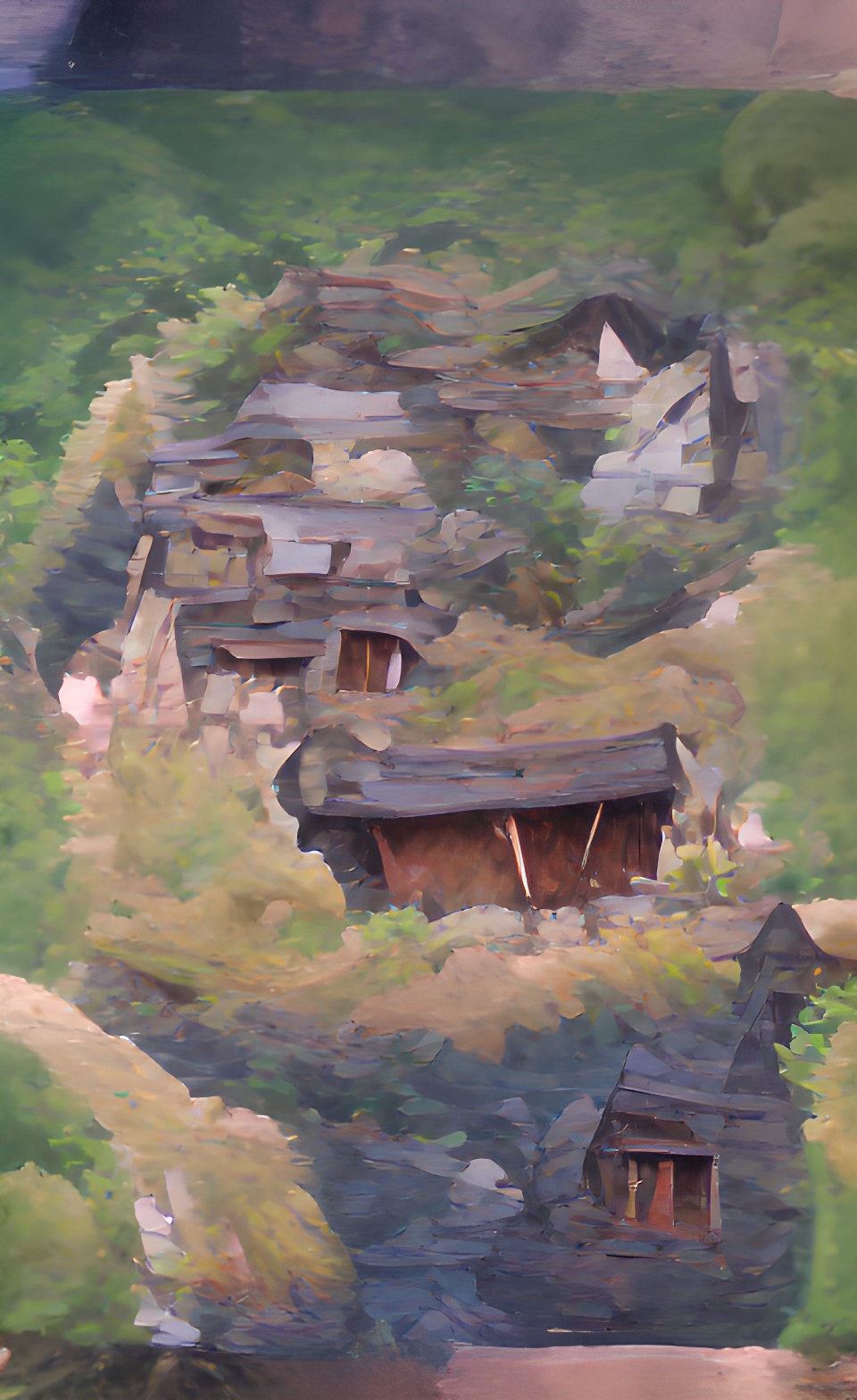 hidden village in the mountains preview