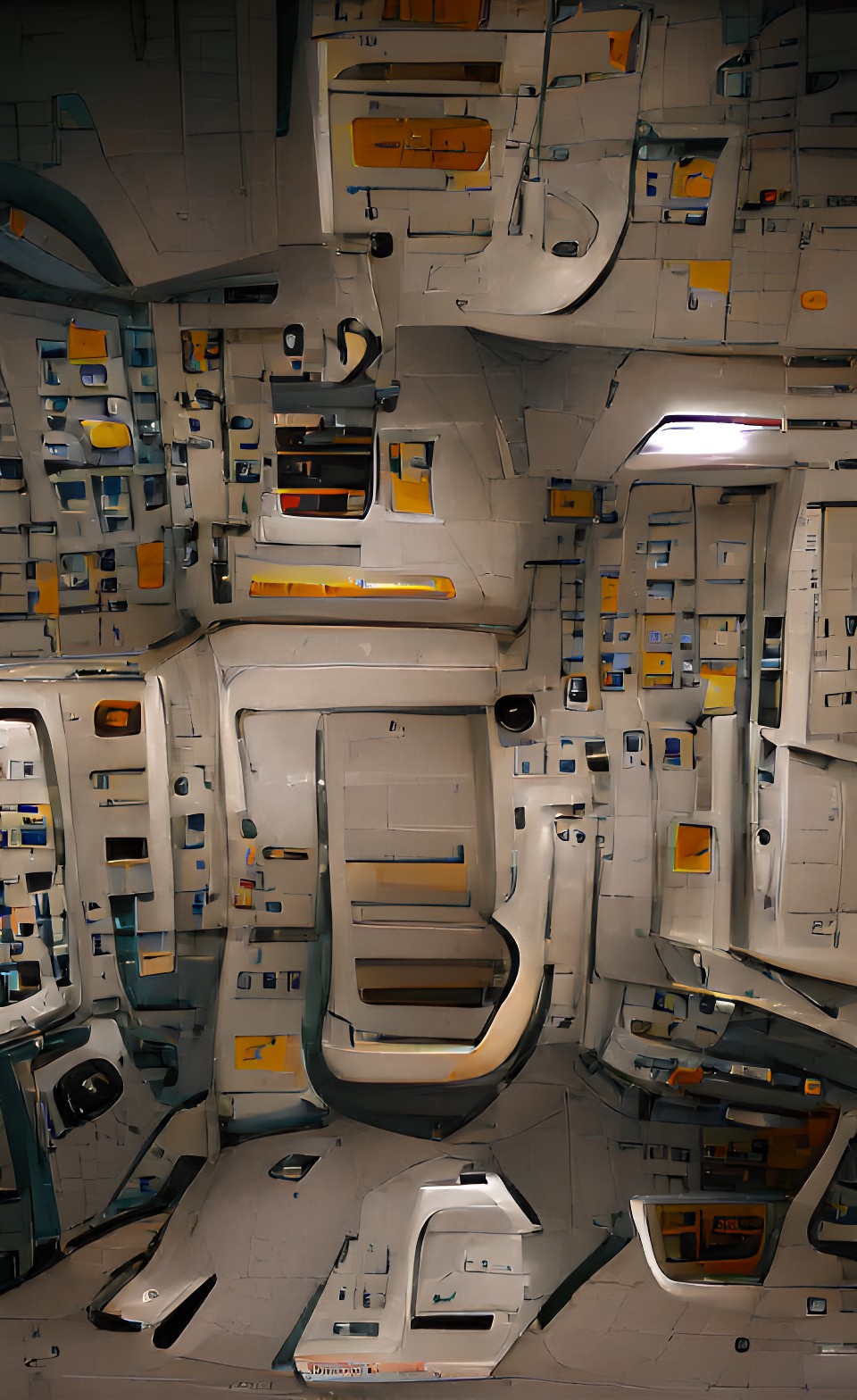 an empty space station interior preview